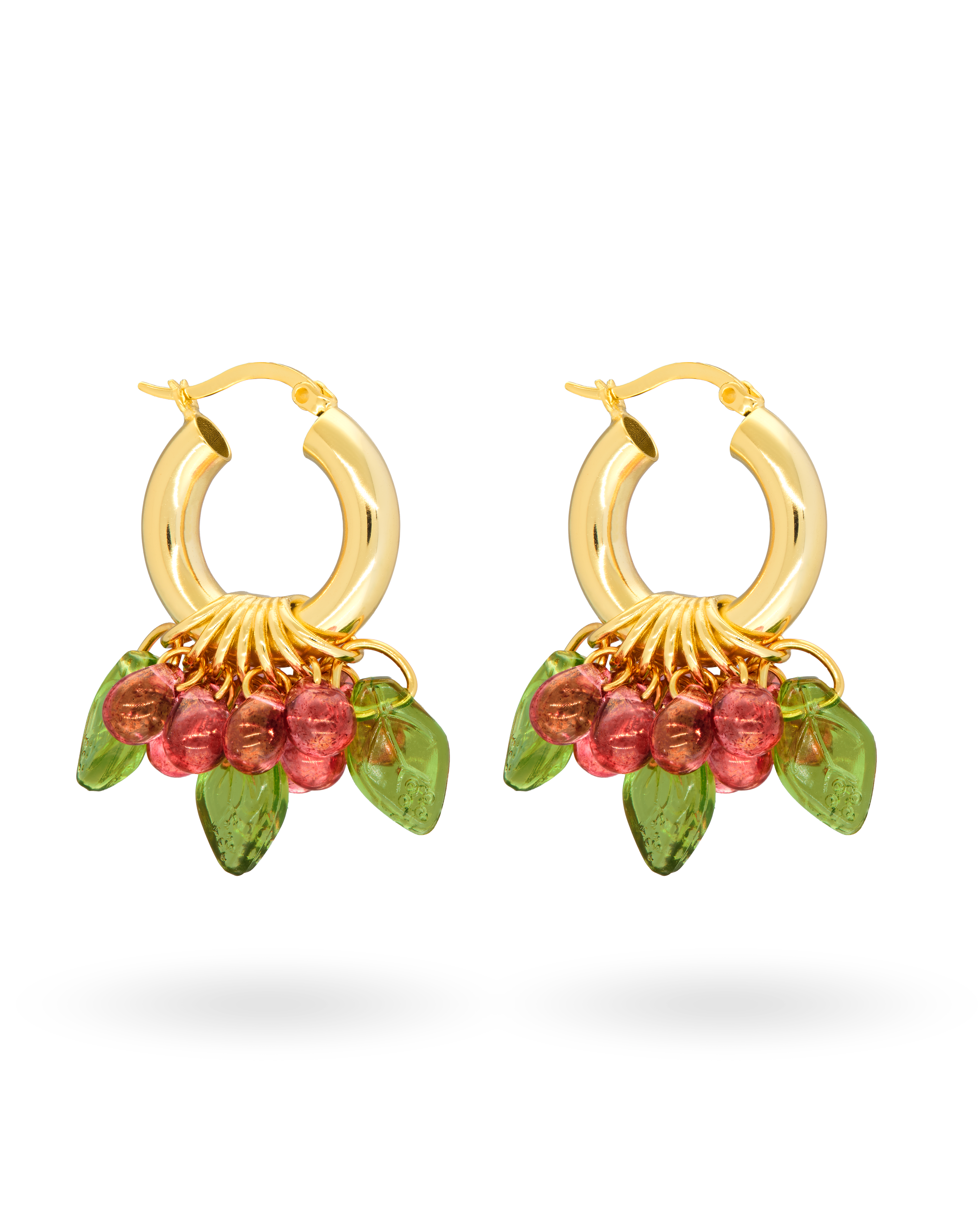 Cranberry Queen Earrings