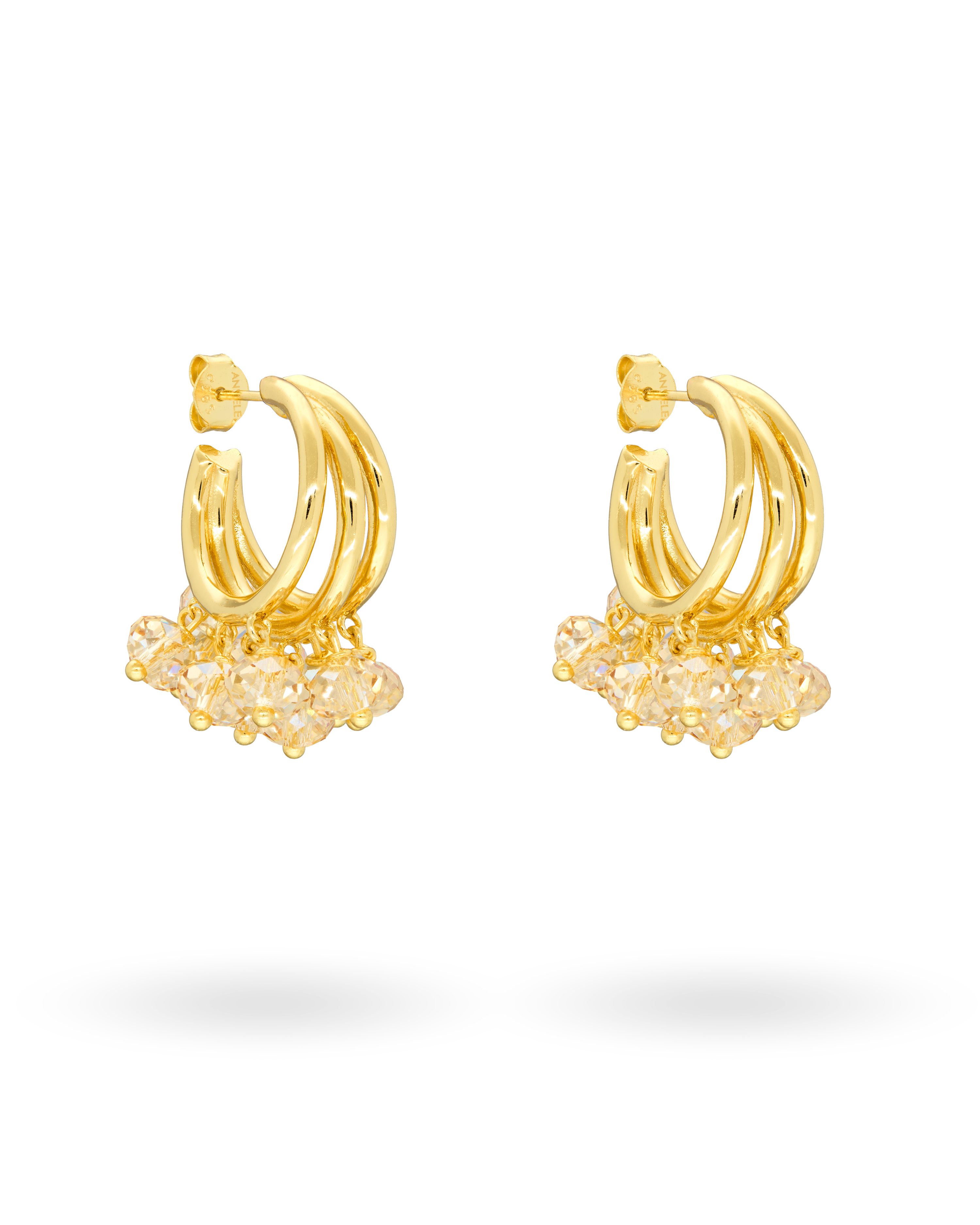 Cream Supreme Earrings