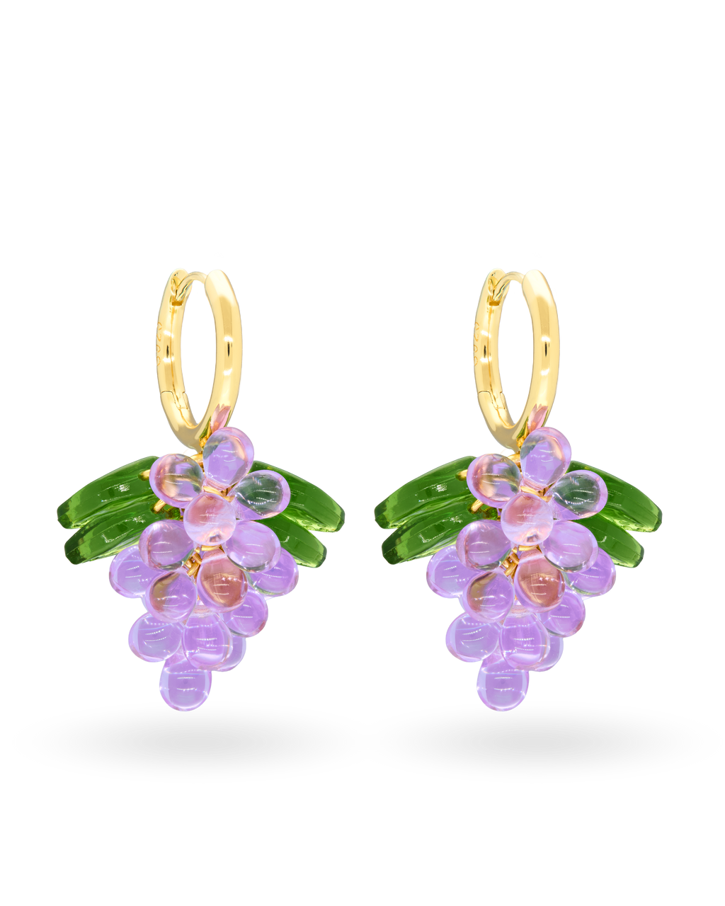 Lavender Jelly Earrings