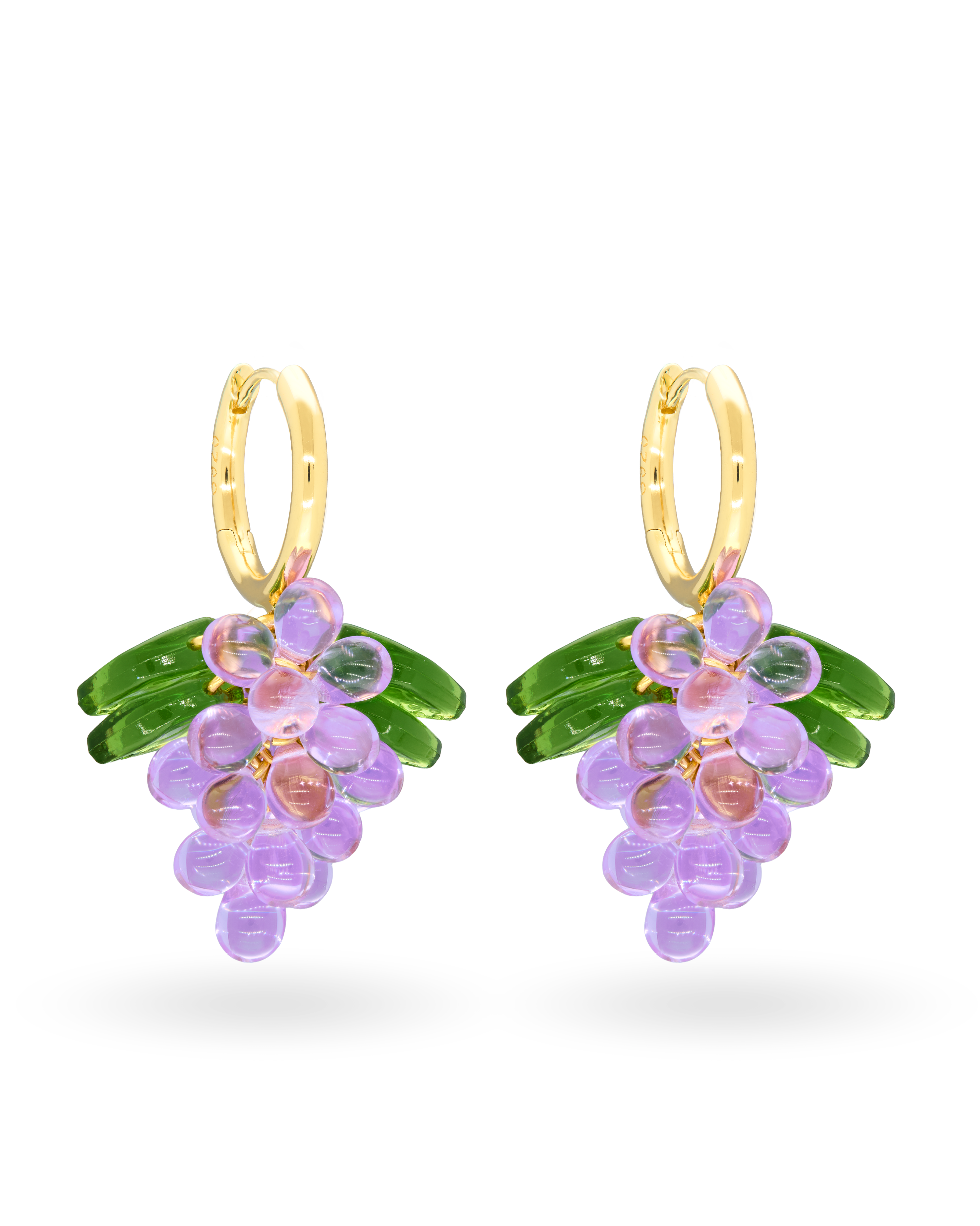 Lavender Jelly Earrings