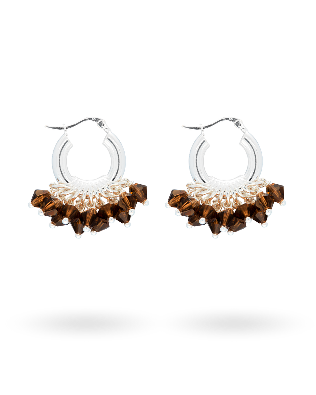 Mini Chocolicious Earrings in Silver