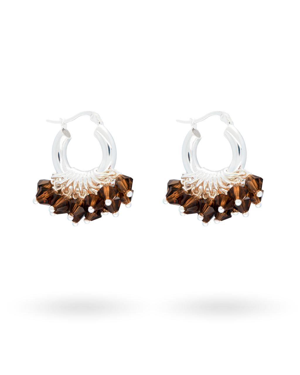 Mini Chocolicious Earrings in Silver