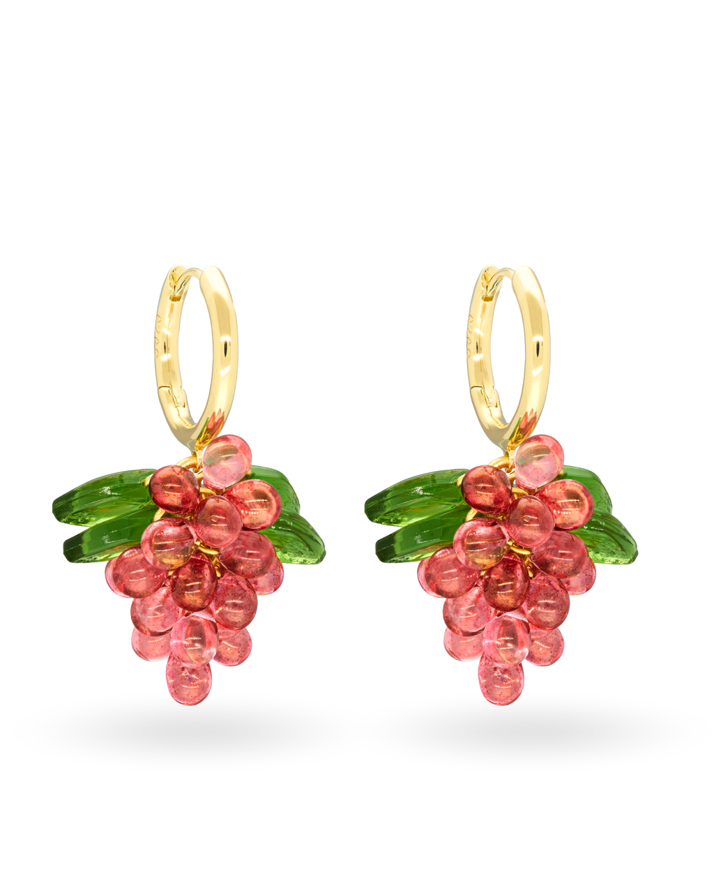 Raspberry Jelly Earrings