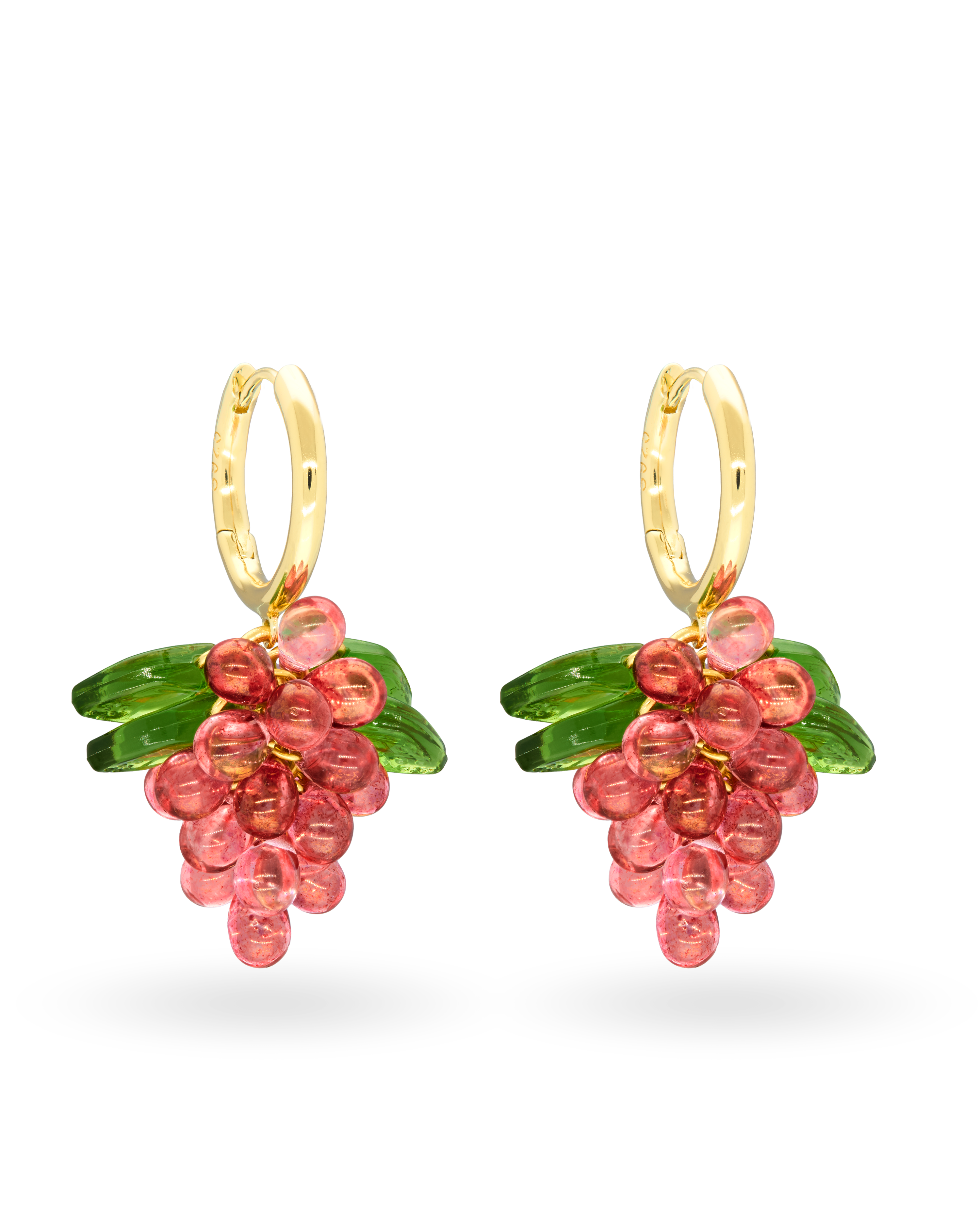 Raspberry Jelly Earrings