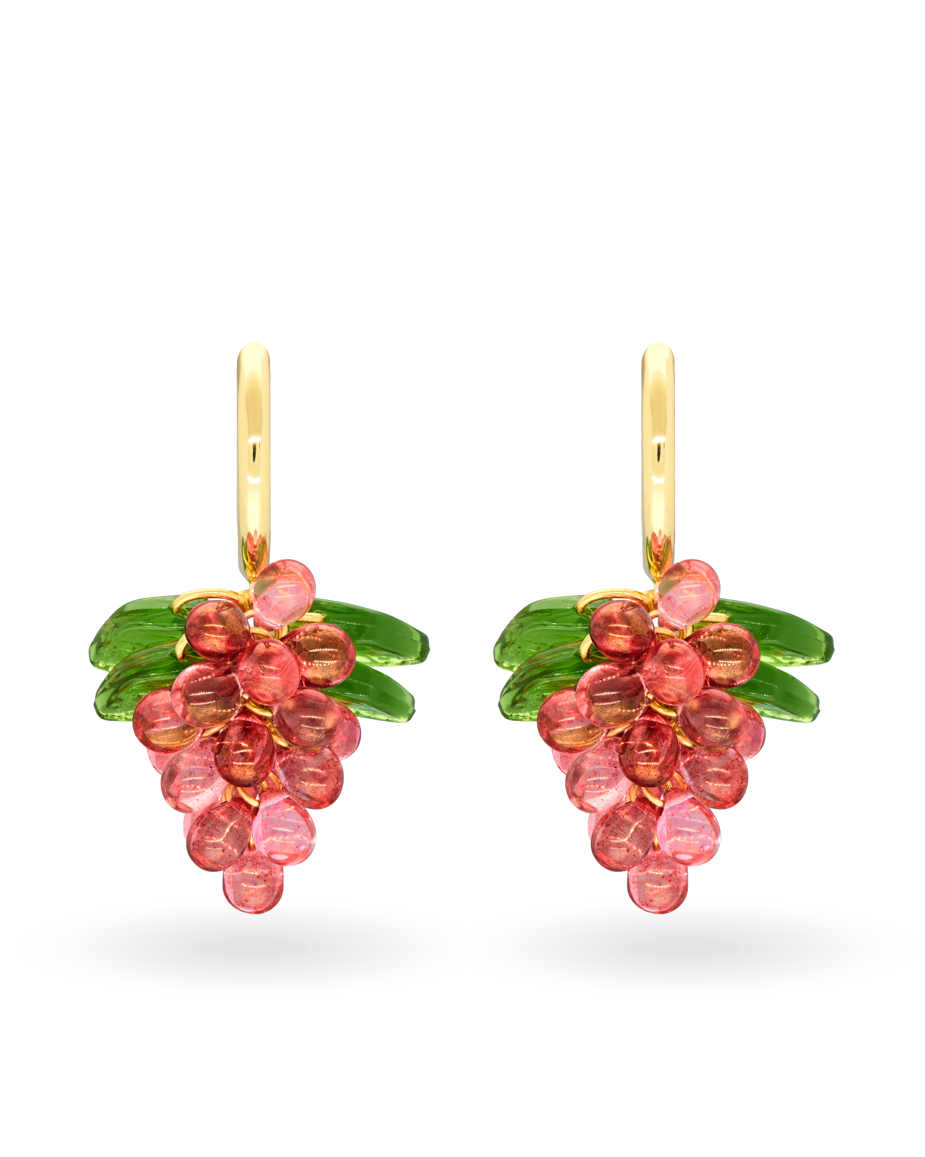 Raspberry Jelly Earrings