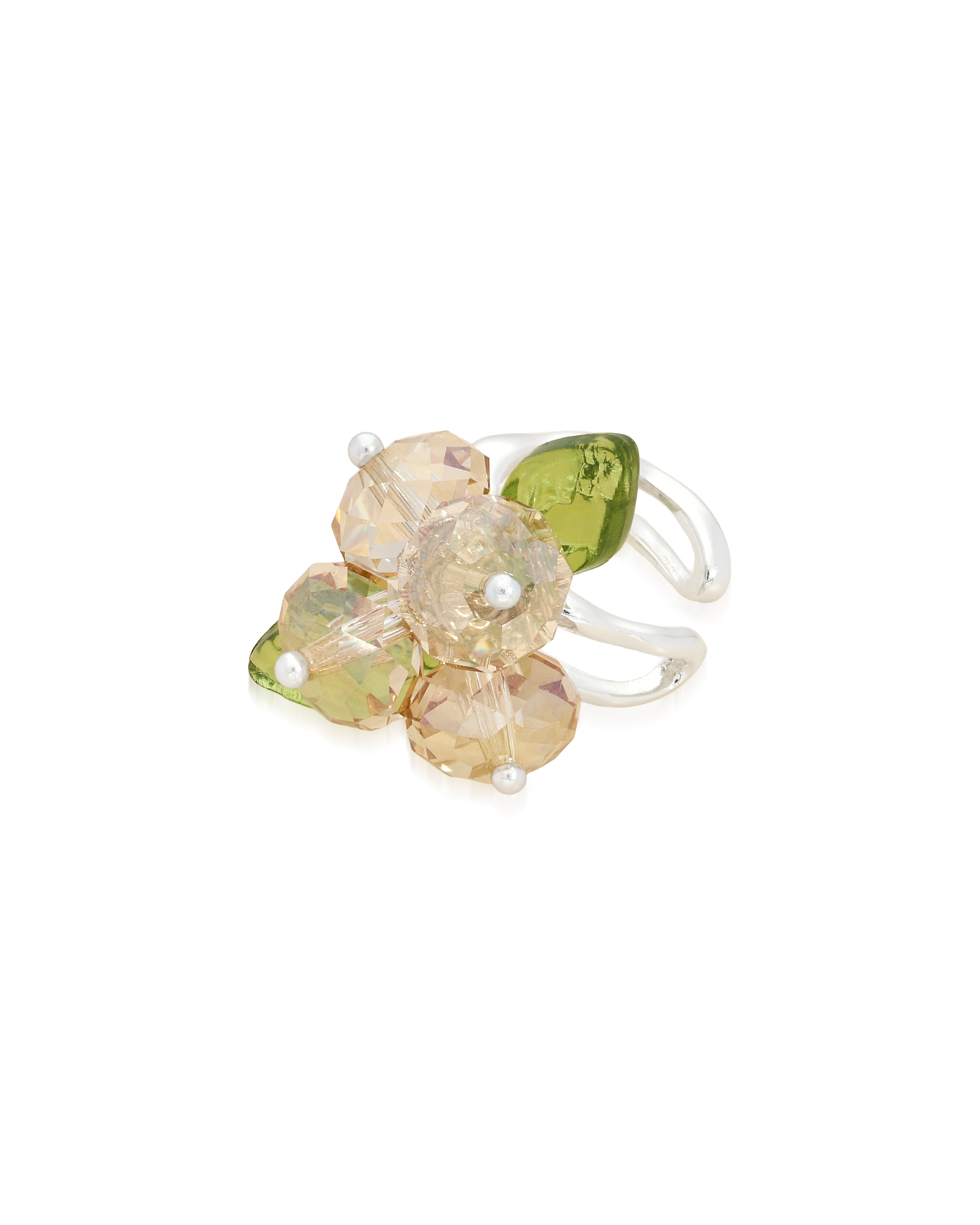 Vanilla Romance Earcuff in Silver