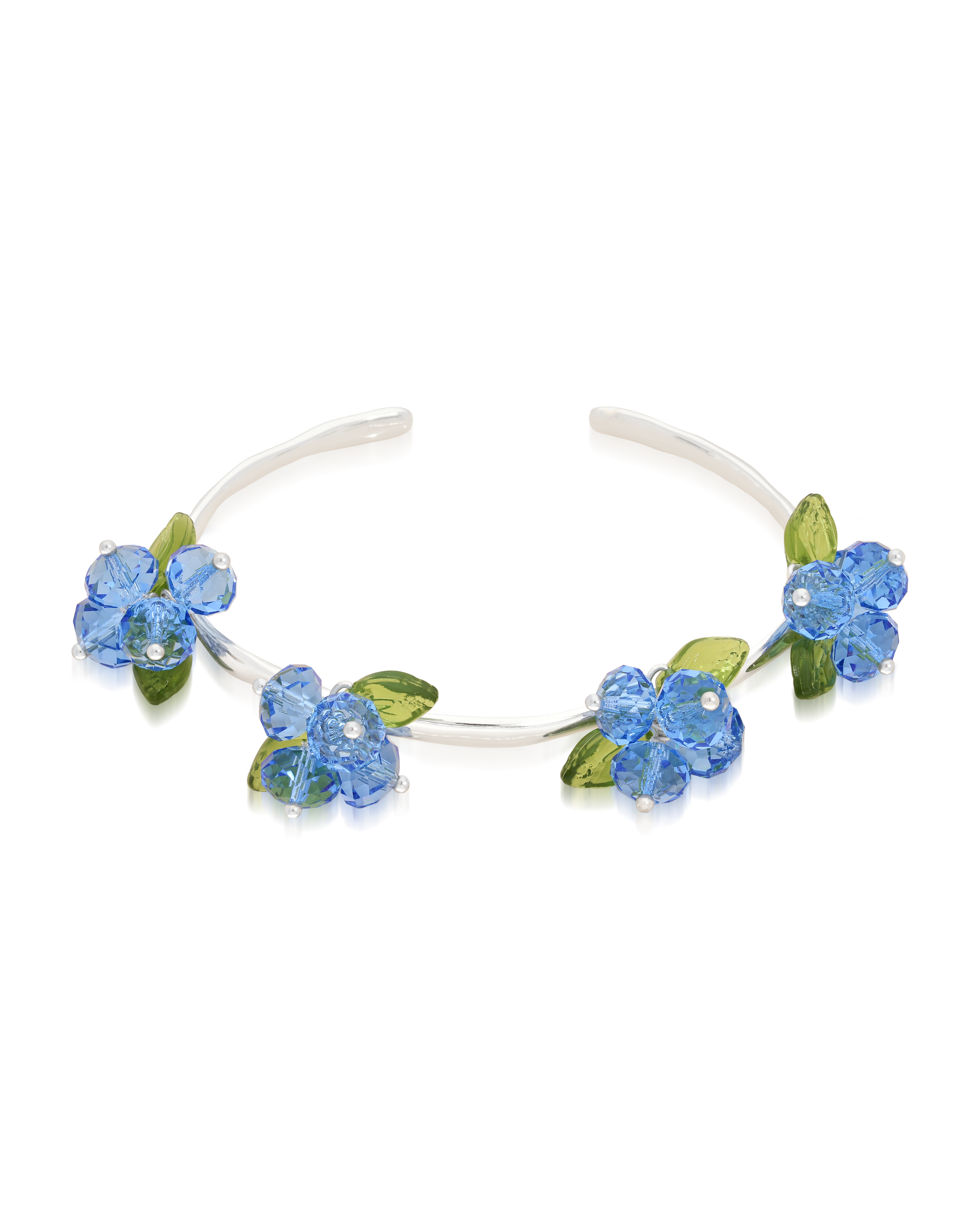 Blueberry Romance Bracelet in Silver