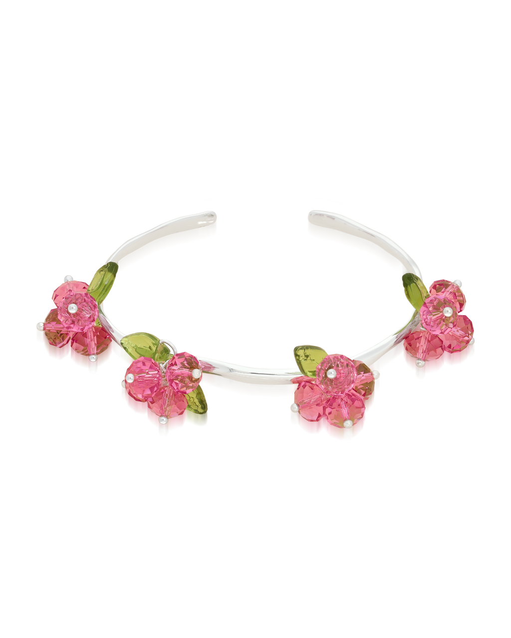Rose Romance Bracelet in Silver