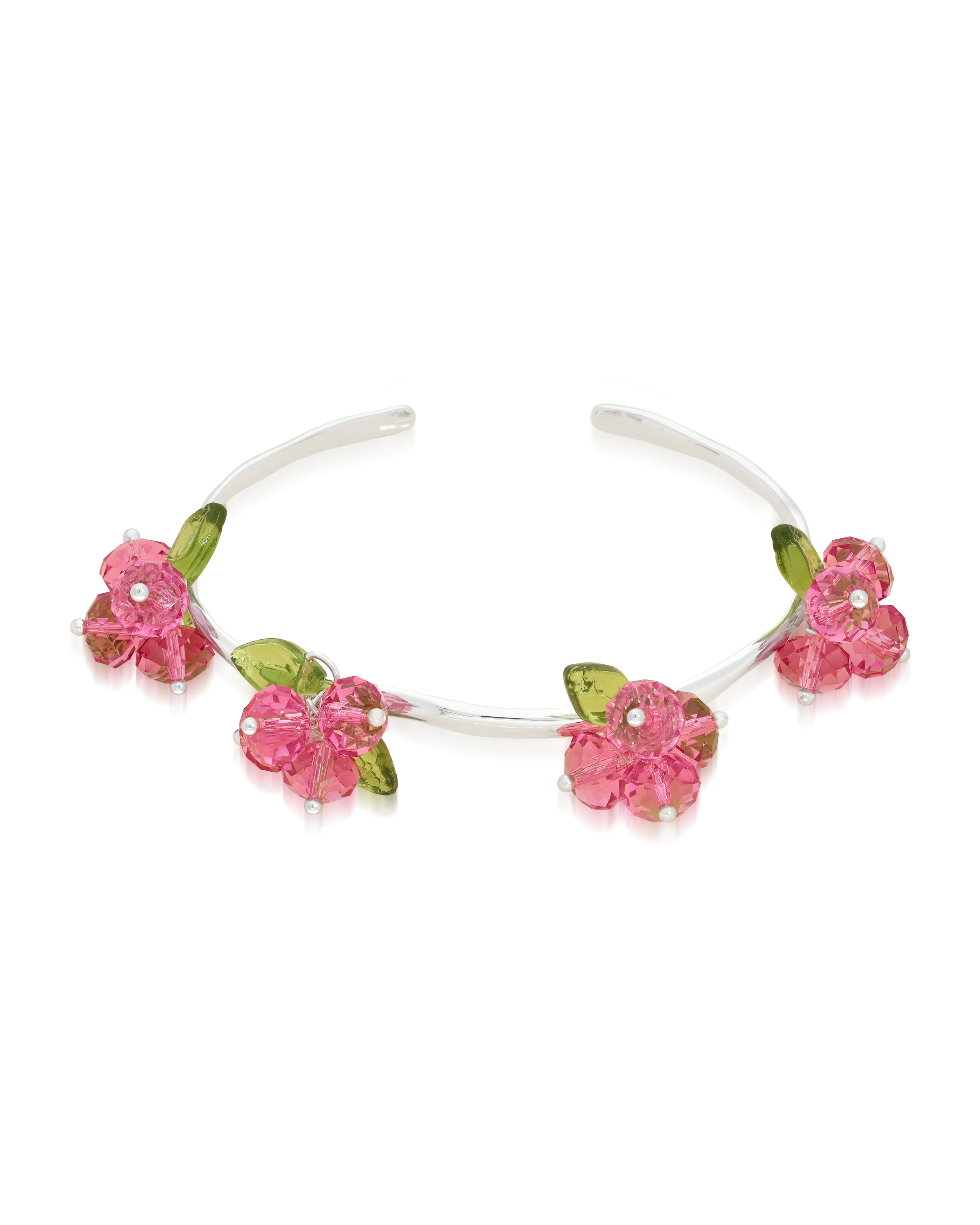 Rose Romance Bracelet in Silver