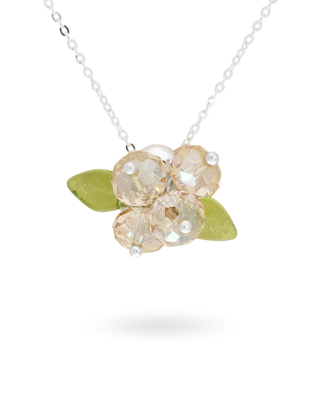 Vanilla Romance Necklace in Silver