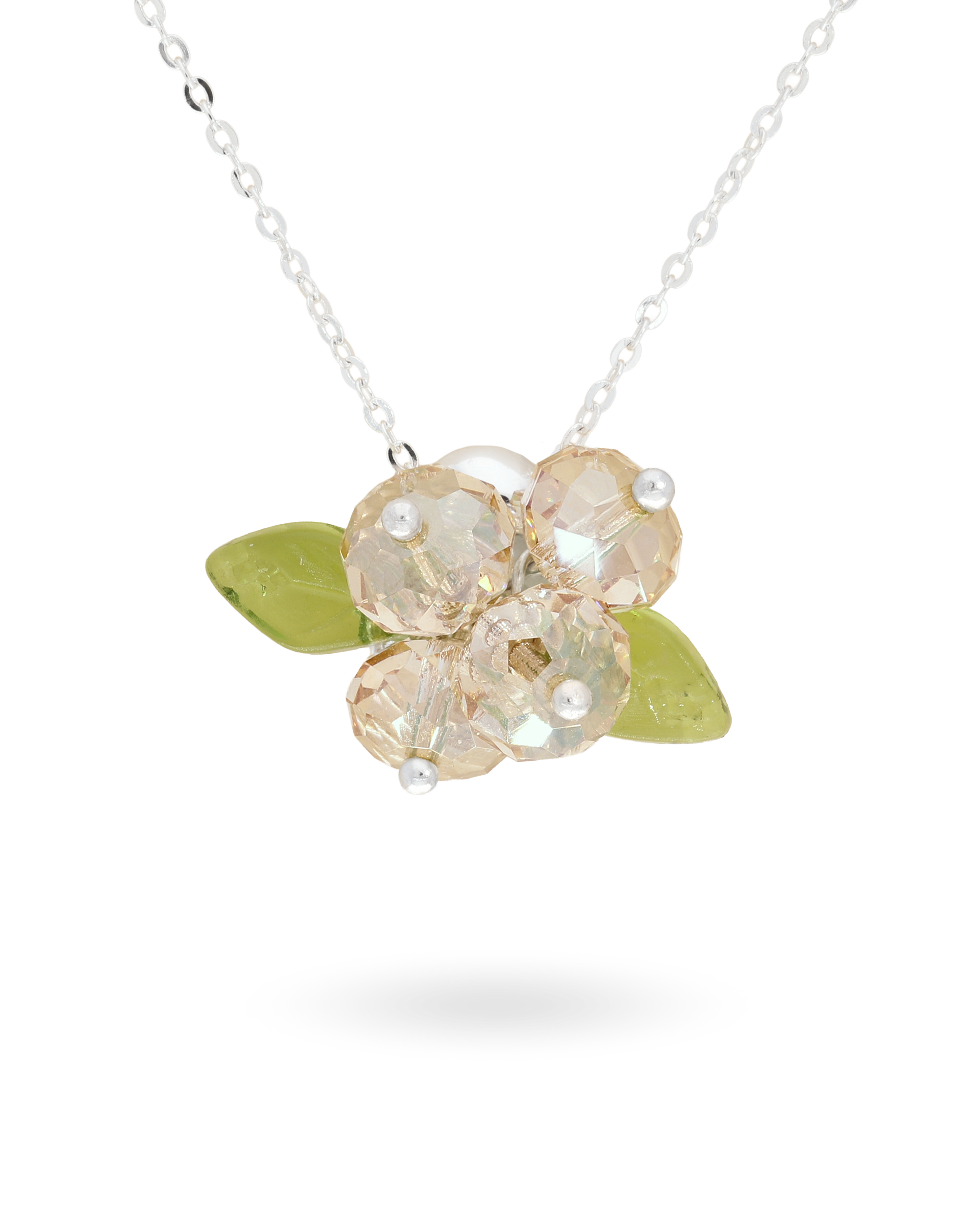 Vanilla Romance Necklace in Silver