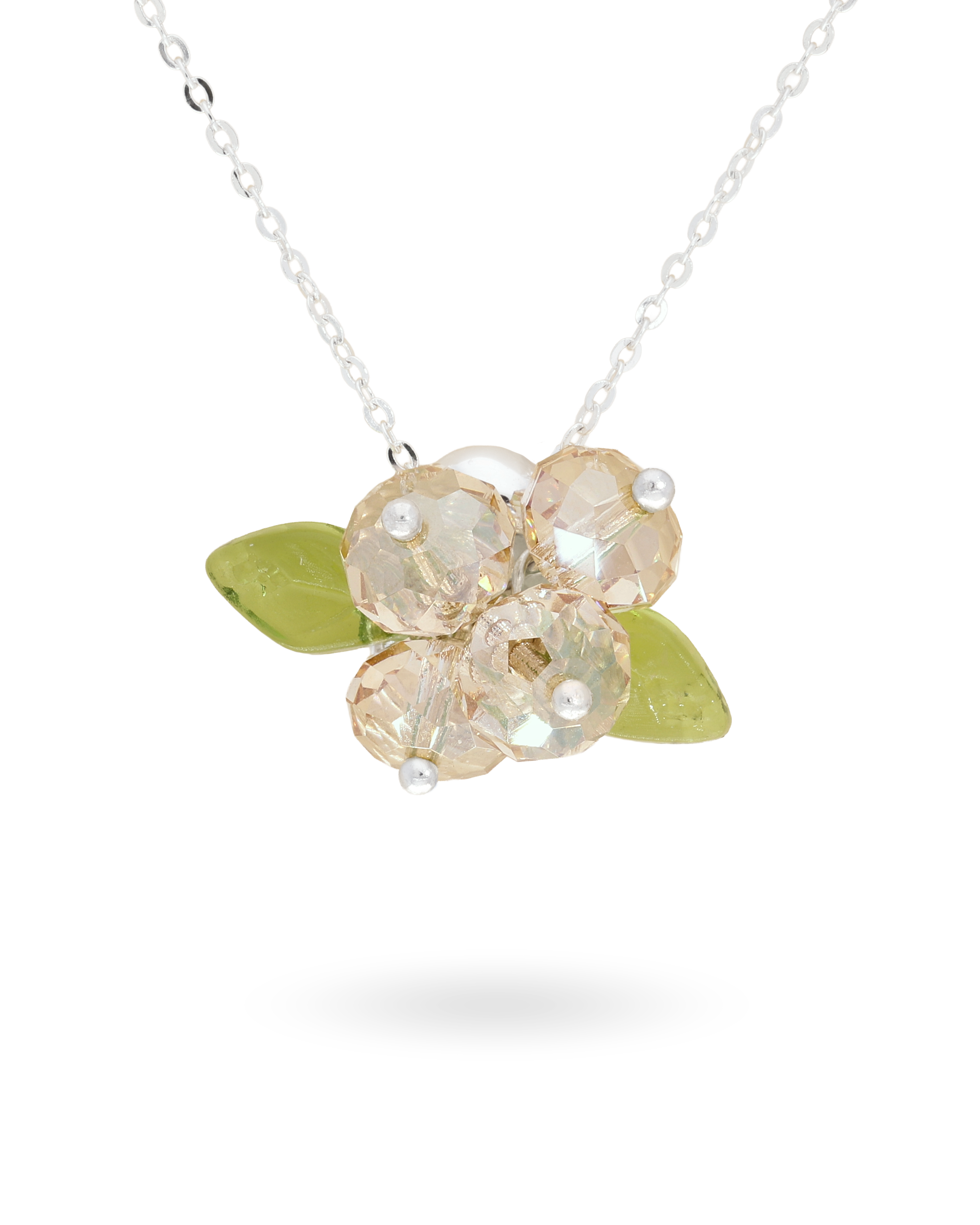 Vanilla Romance Necklace in Silver