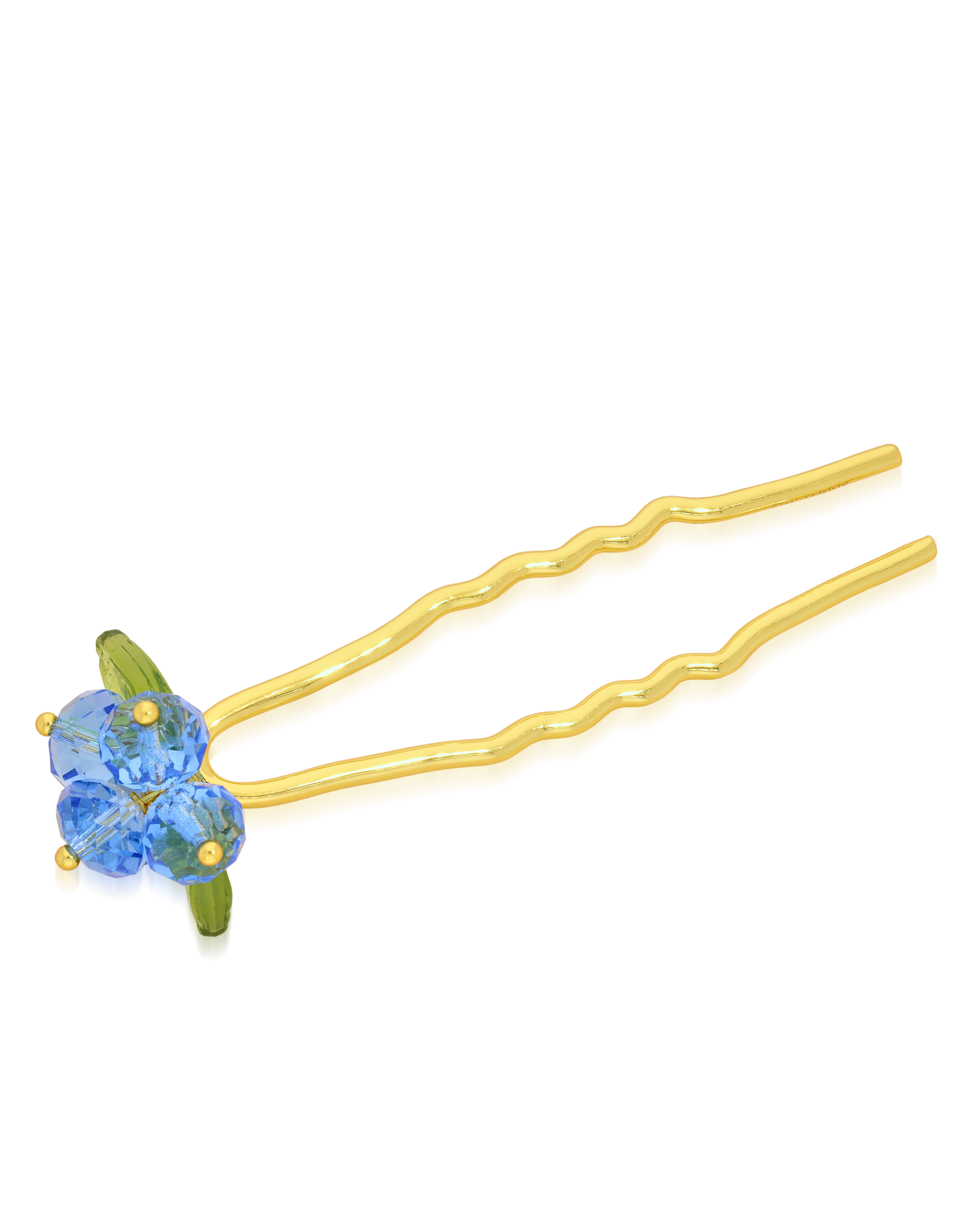 Blueberry Romance Hair Pin