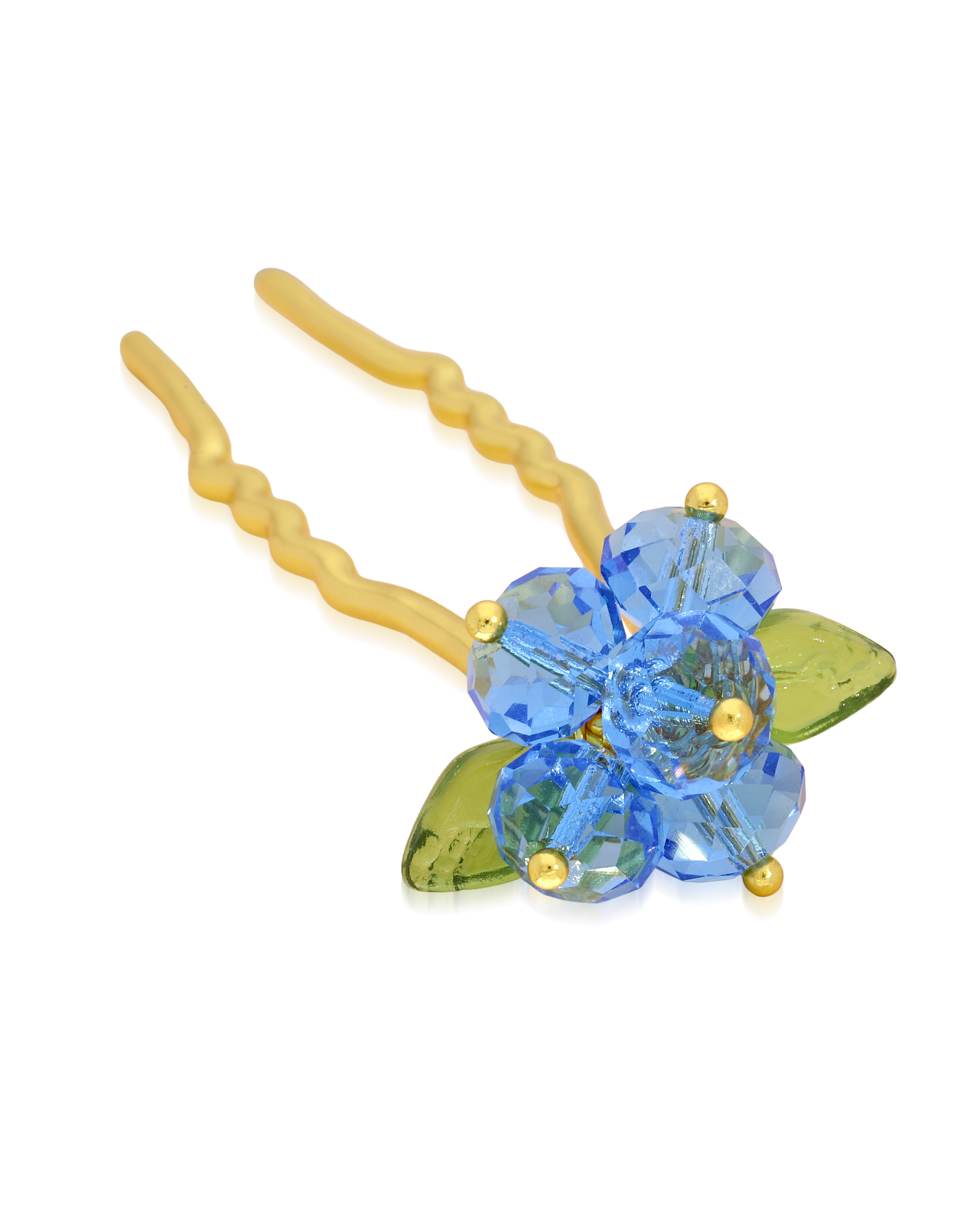 Blueberry Romance Hair Pin