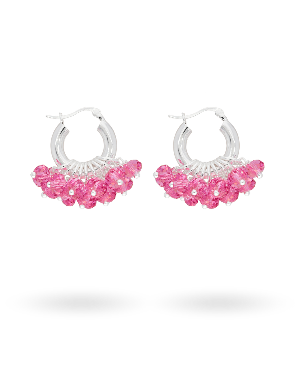 Mini Ma Chérie Earrings in Silver