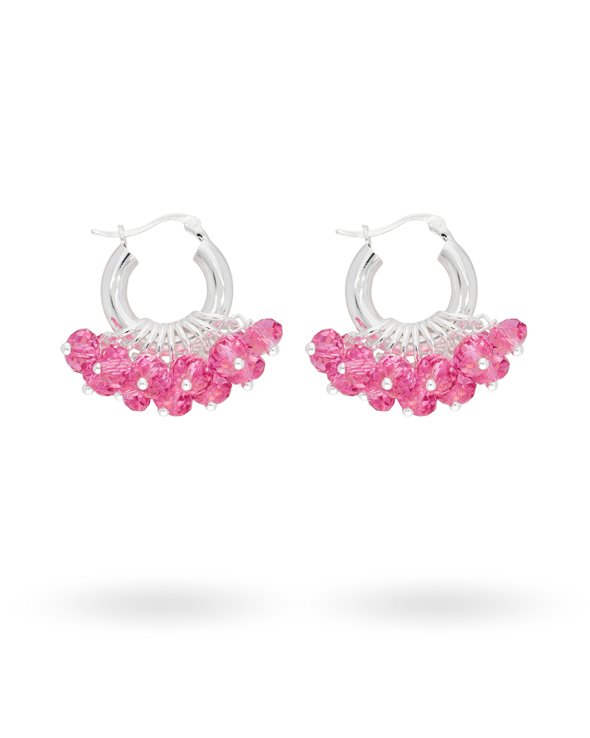 Mini Ma Chérie Earrings in Silver