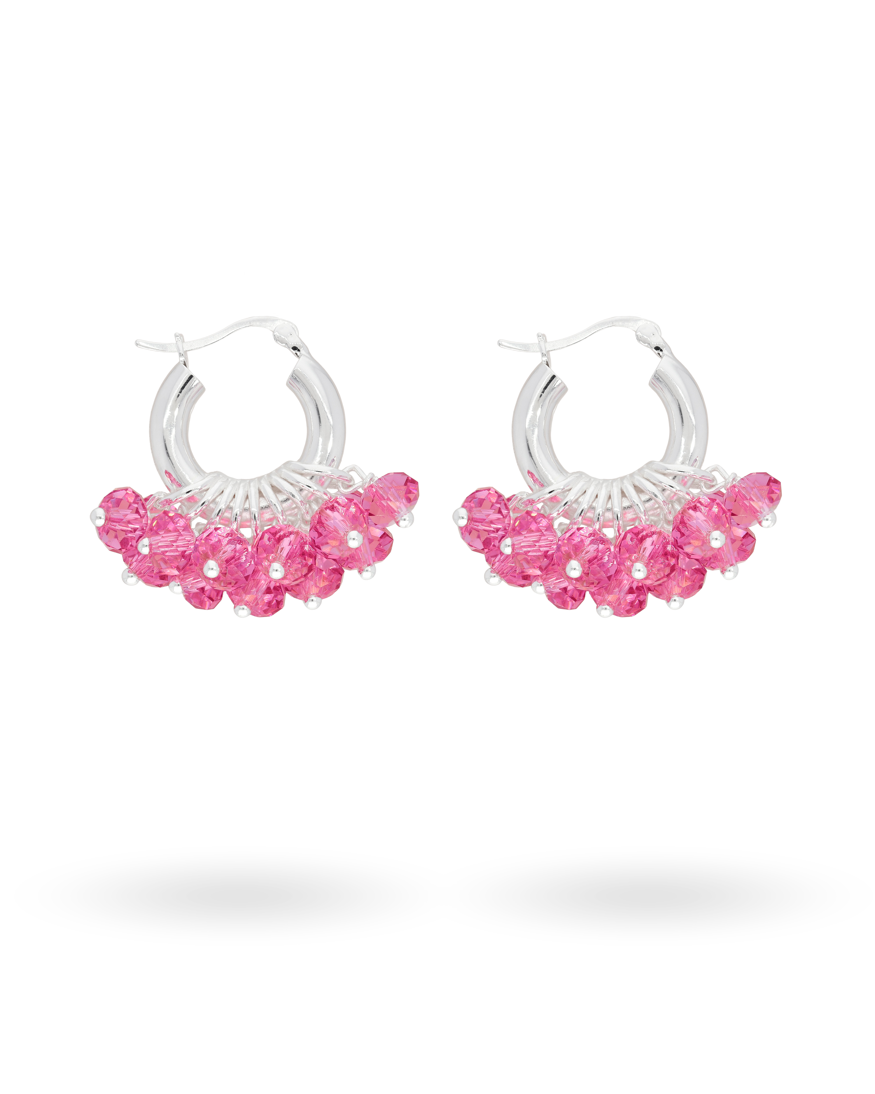 Mini Ma Chérie Earrings in Silver