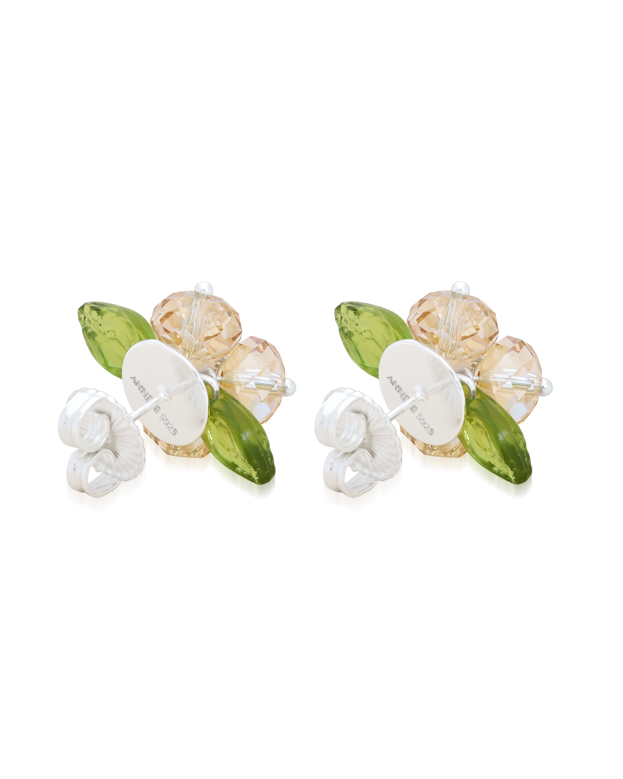 Vanilla Romance Earrings in Silver