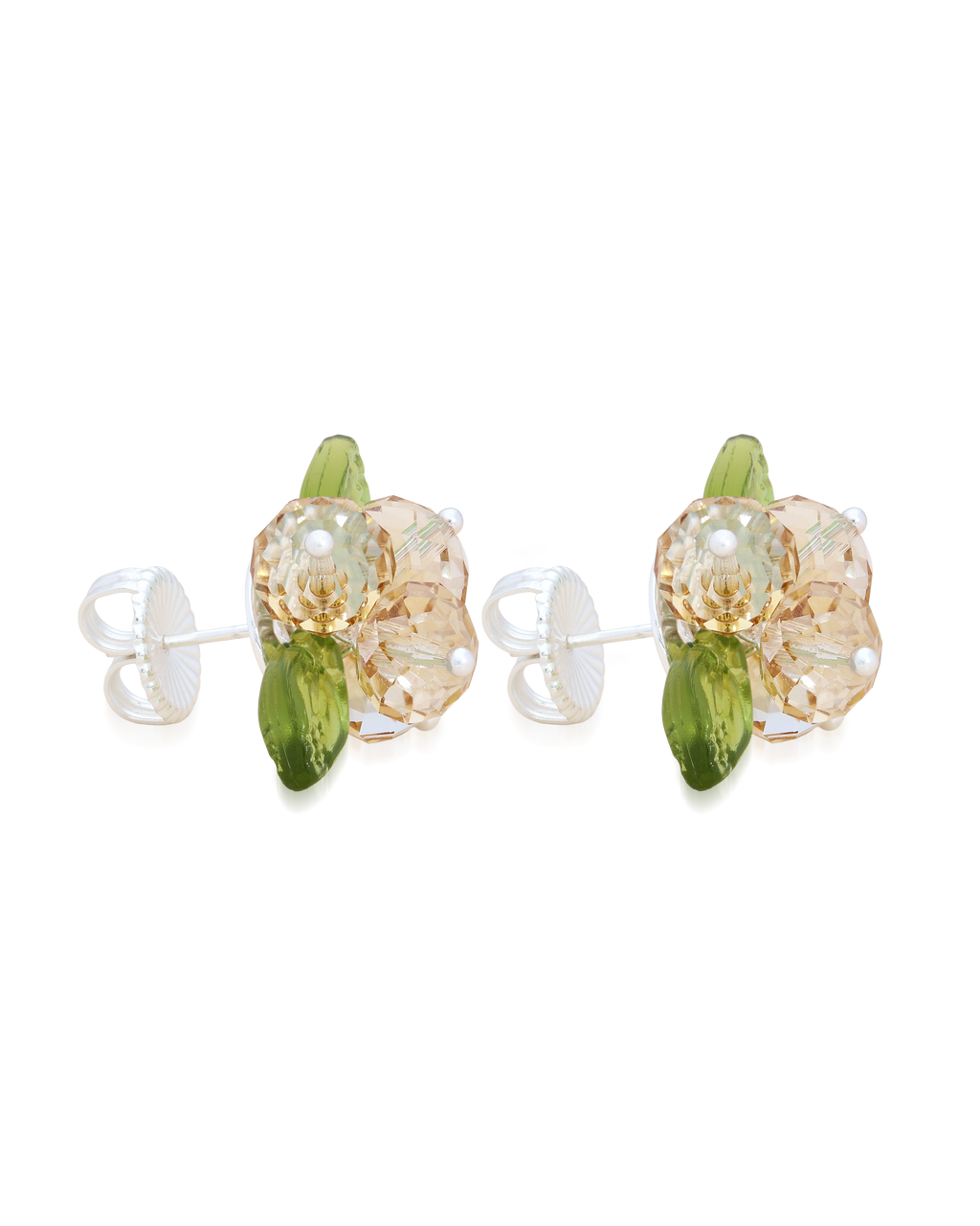 Vanilla Romance Earrings in Silver