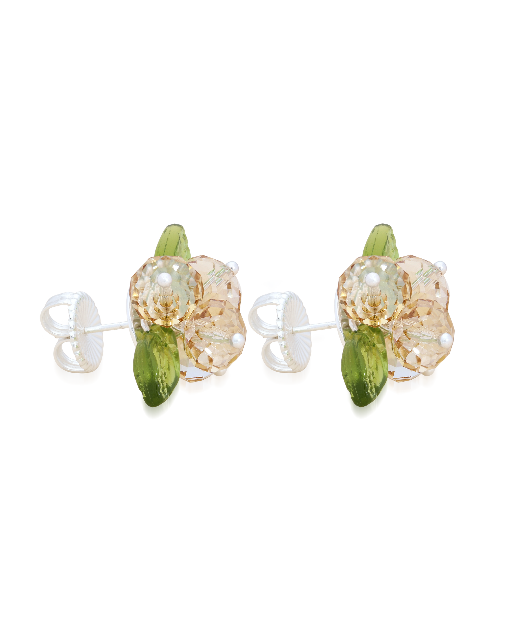 Vanilla Romance Earrings in Silver