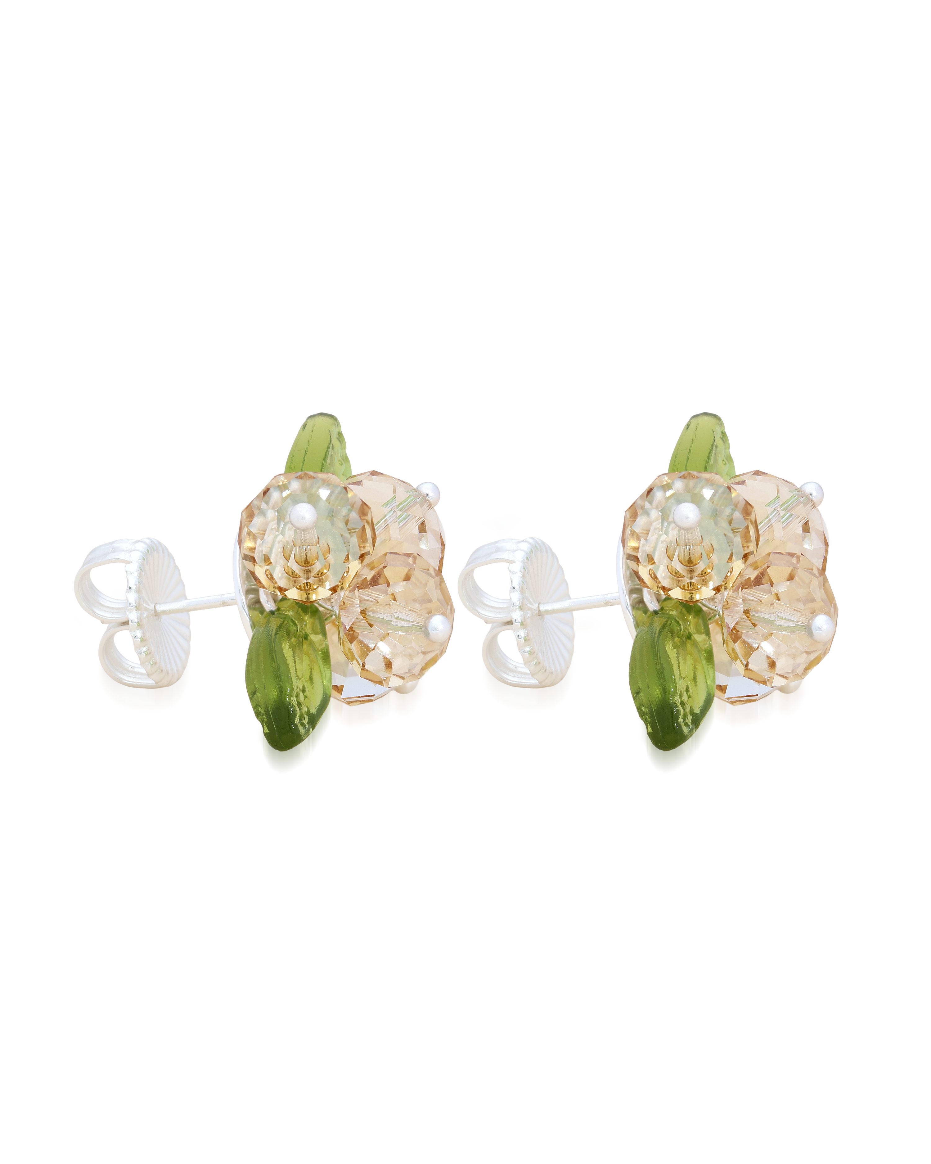 Vanilla Romance Earrings in Silver