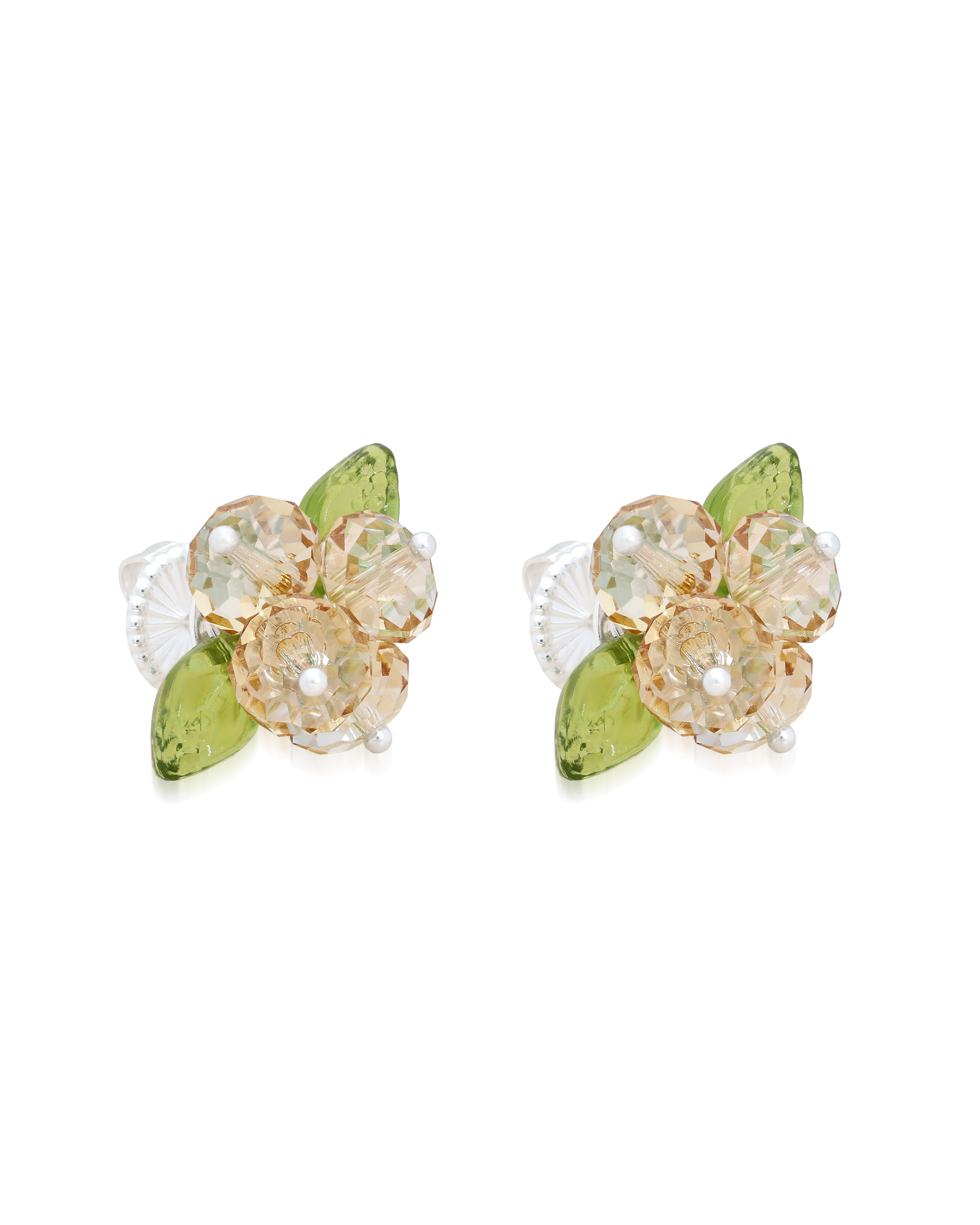 Vanilla Romance Earrings in Silver