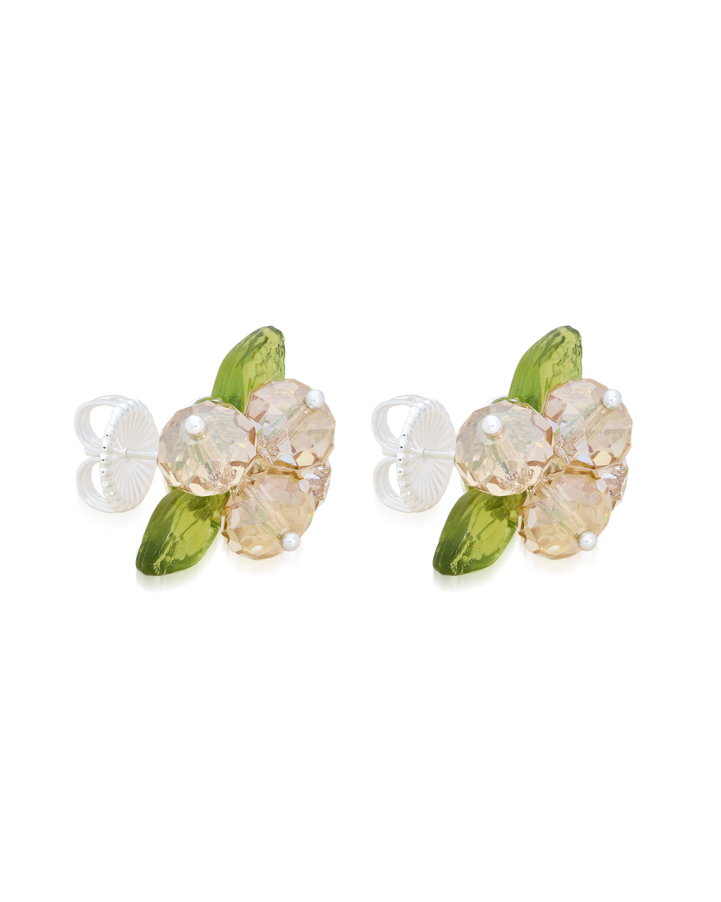 Vanilla Romance Earrings in Silver