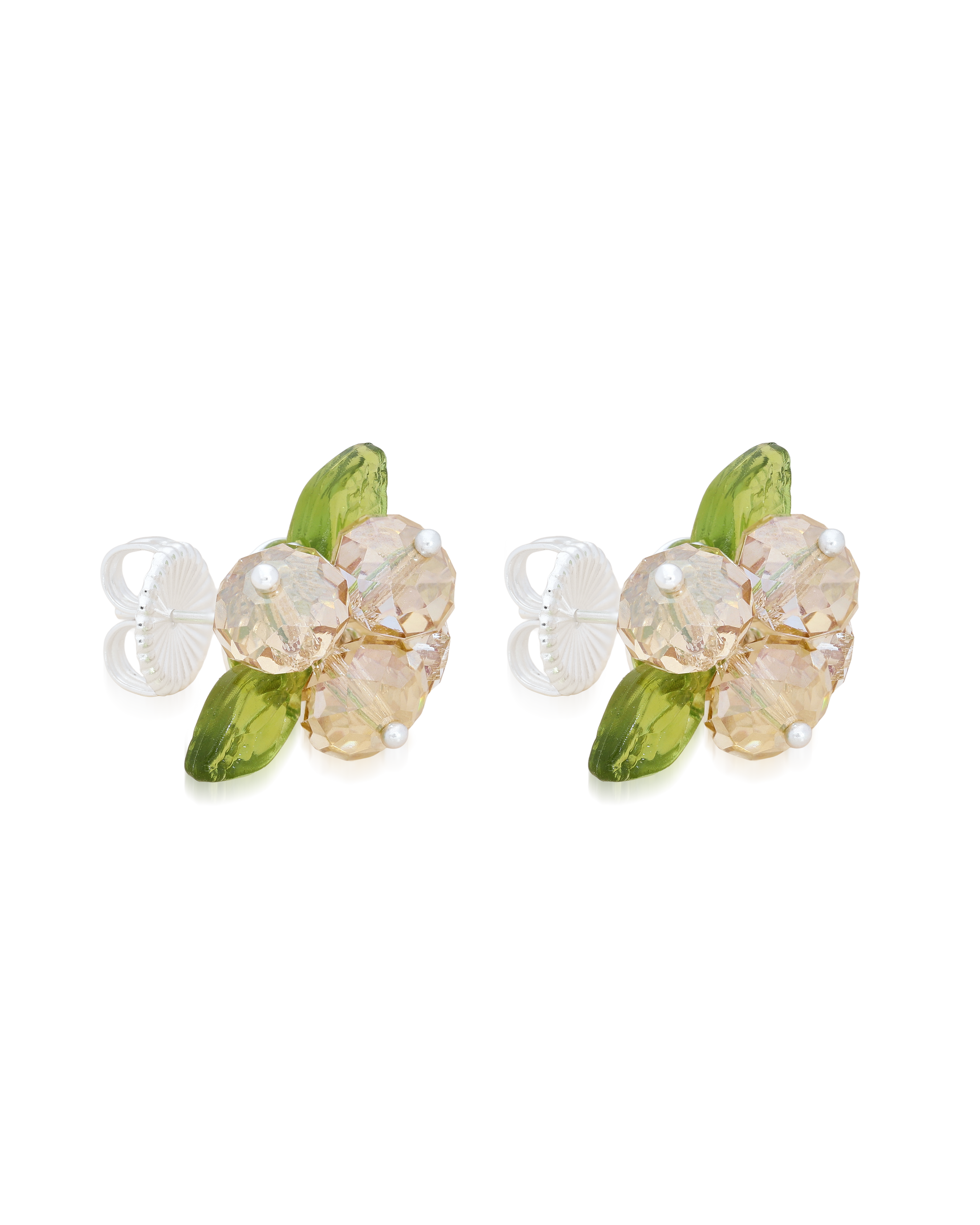 Vanilla Romance Earrings in Silver