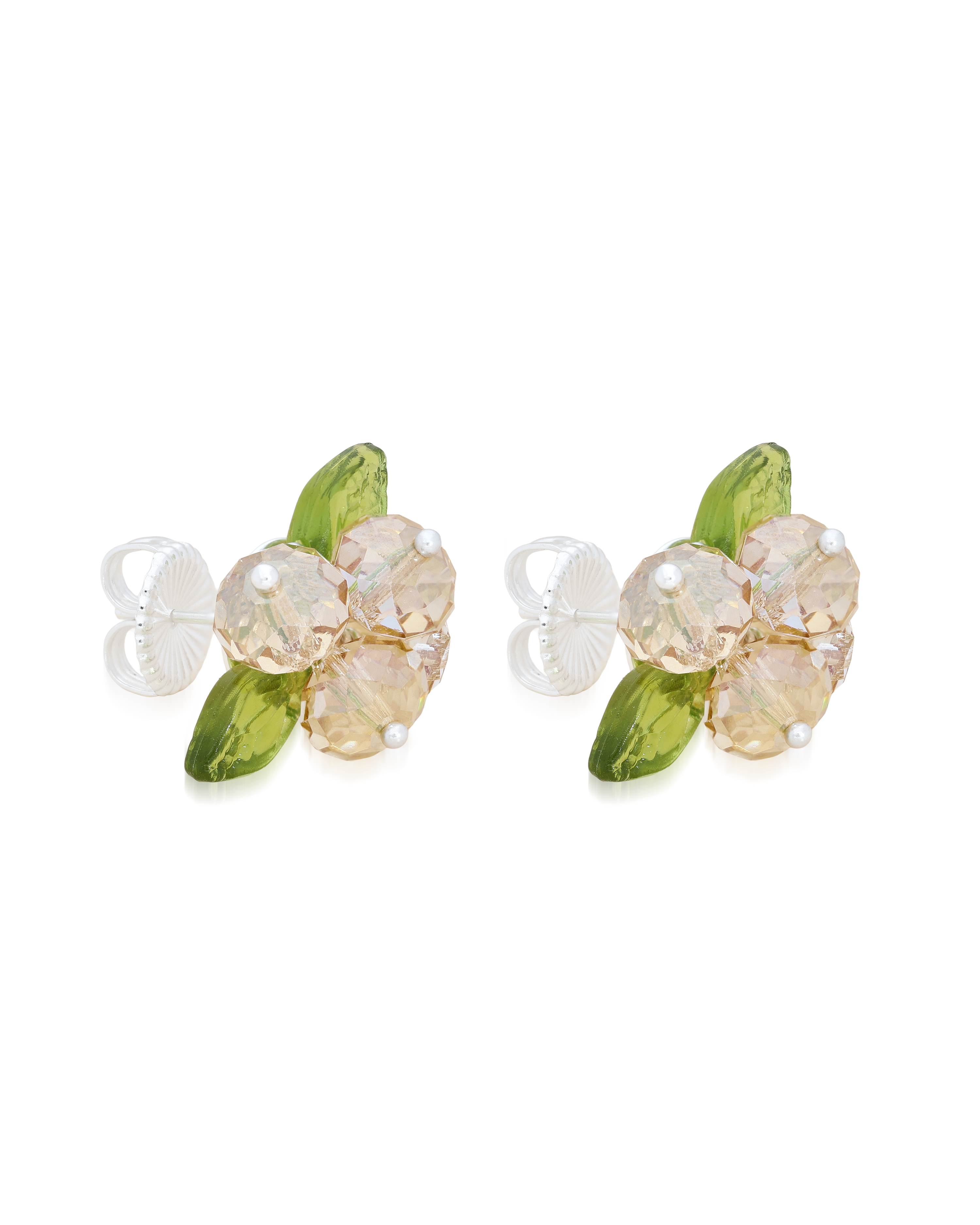 Vanilla Romance Earrings in Silver