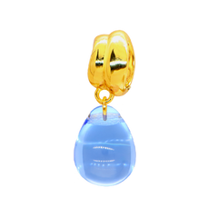 Sugar Drop Blue Necklace