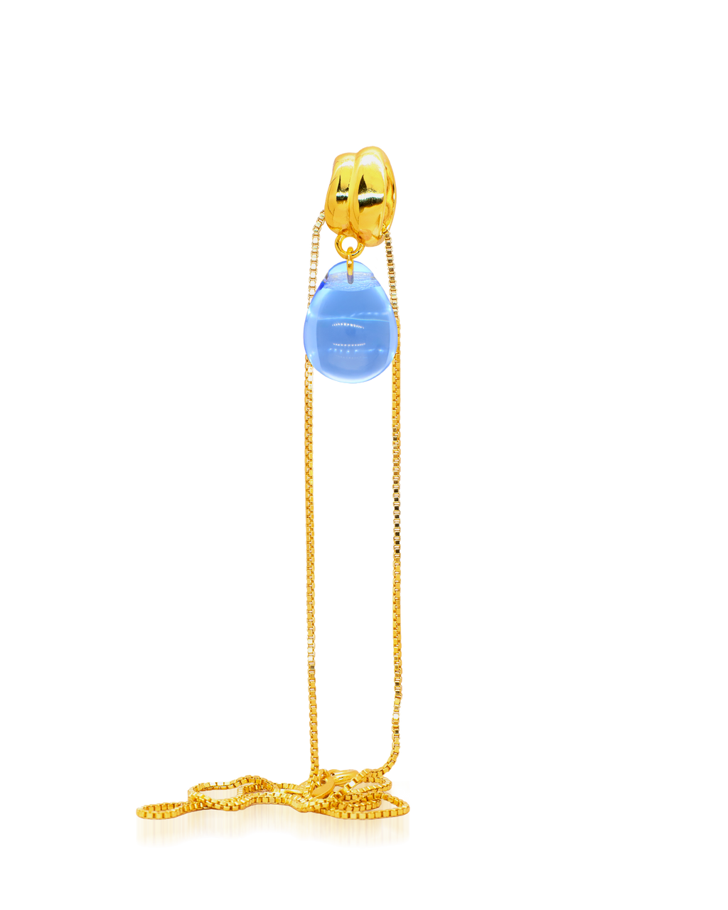 Sugar Drop Blue Necklace