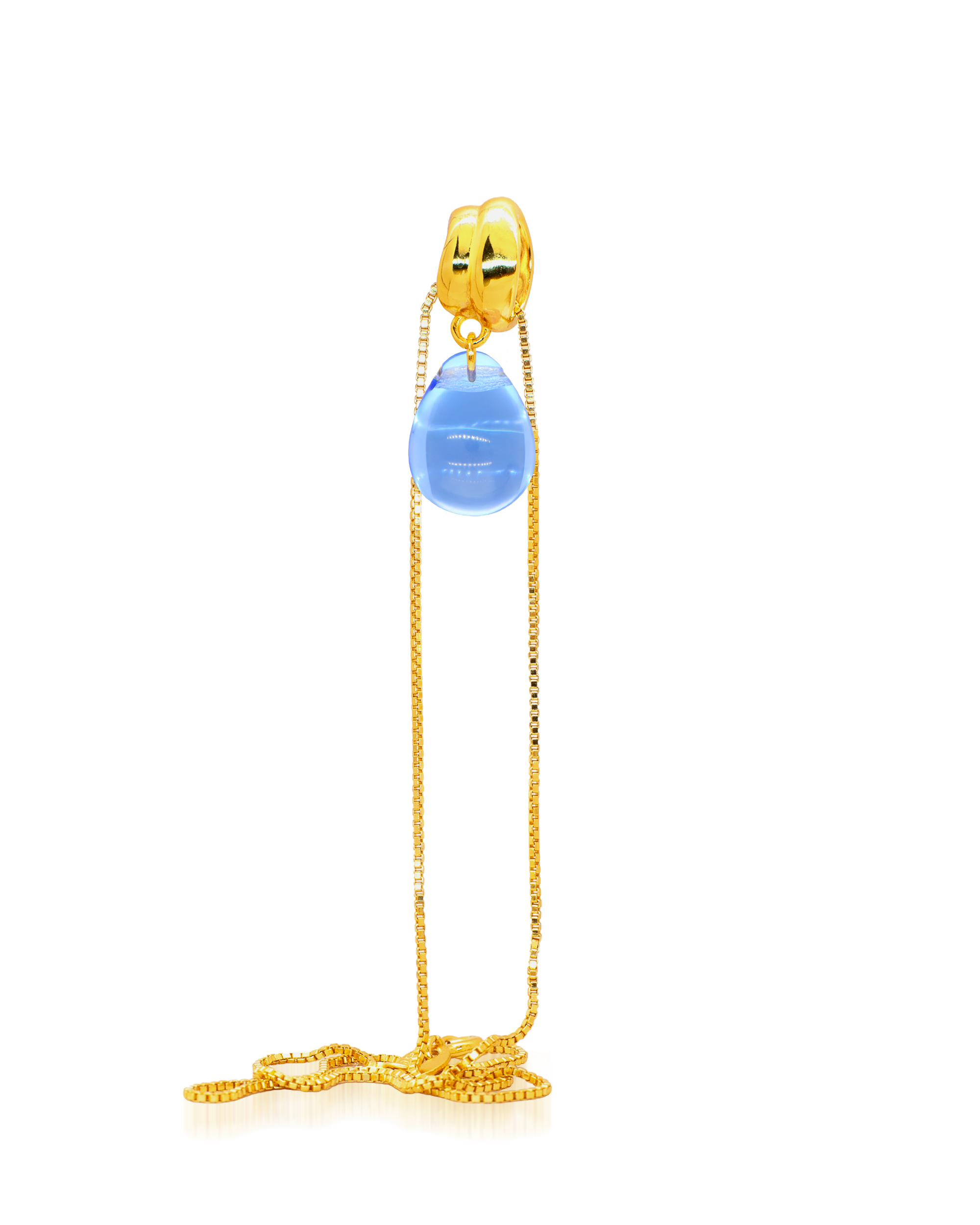 Sugar Drop Blue Necklace