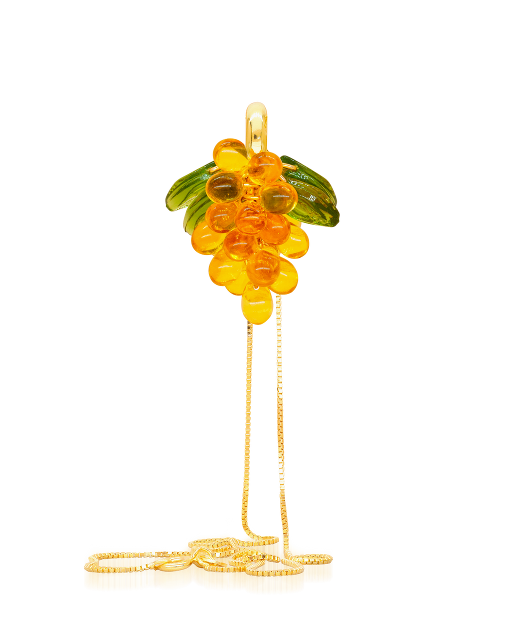 Apricot Jelly Necklace