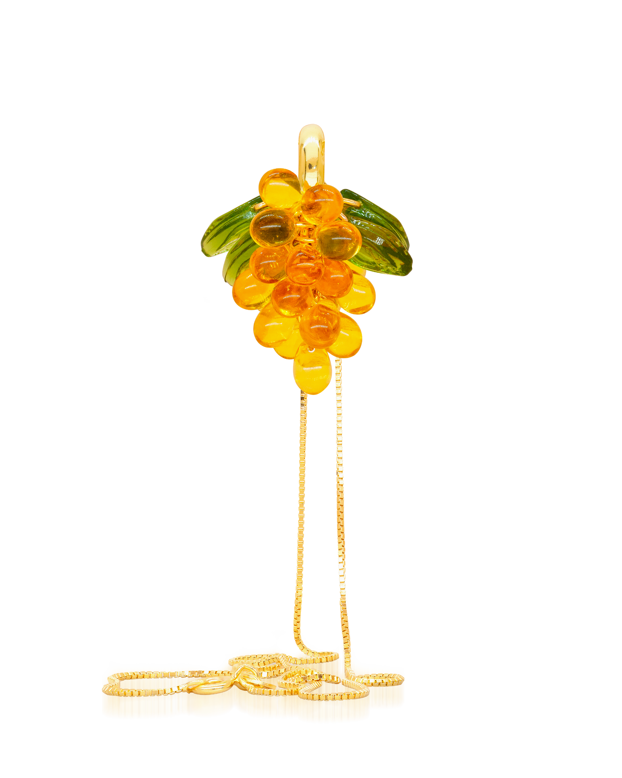 Apricot Jelly Necklace