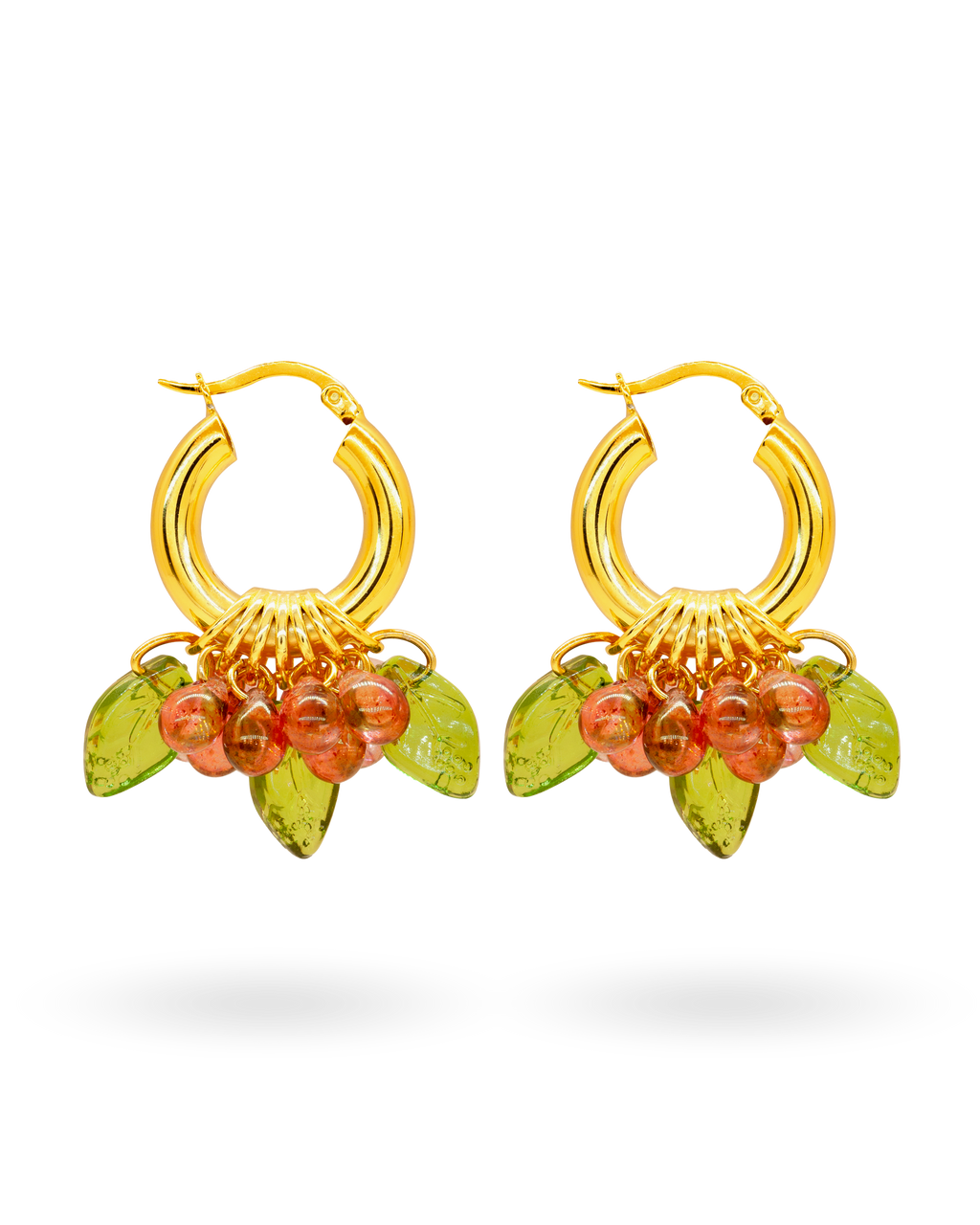 Cranberry Queen Earrings