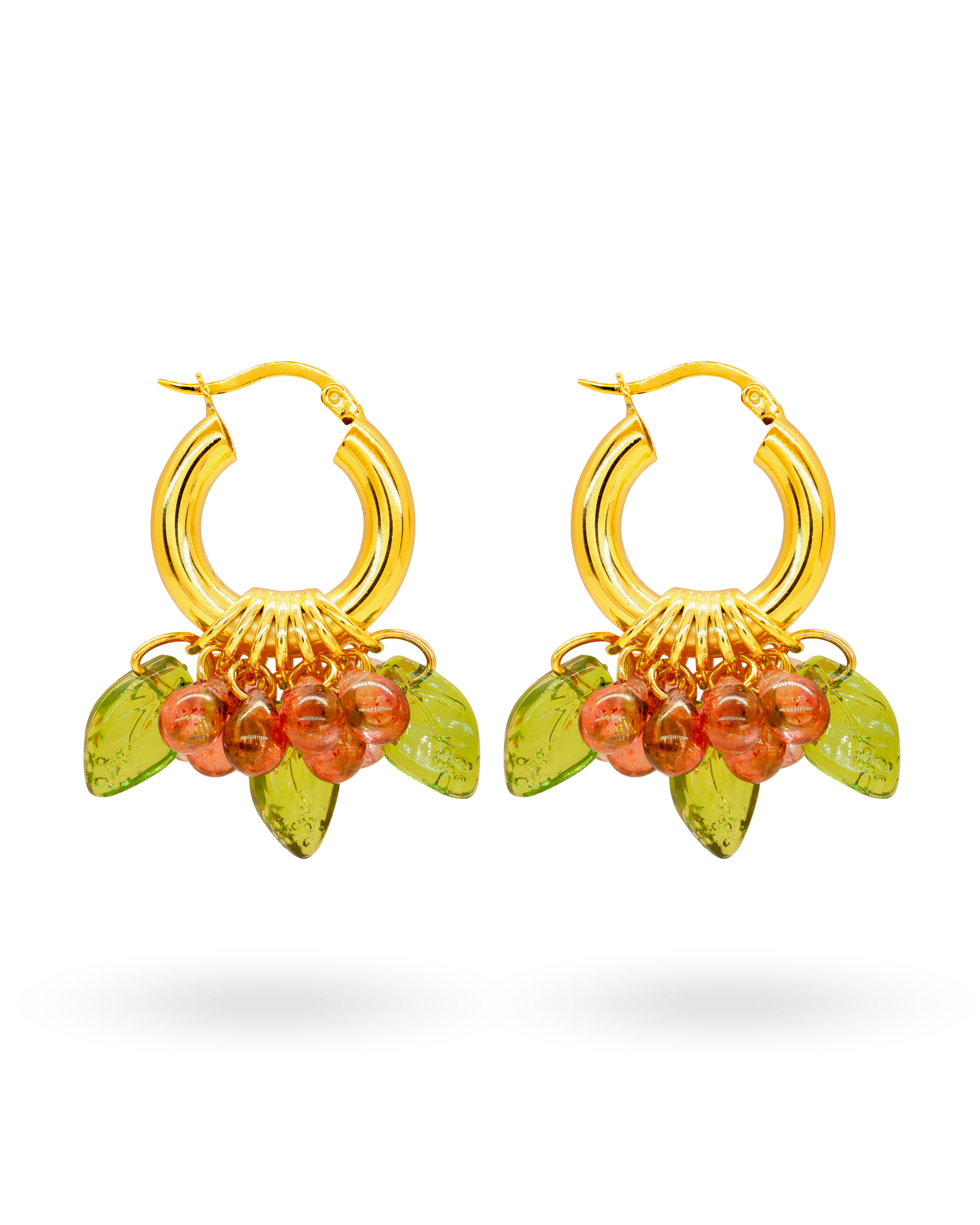 Cranberry Queen Earrings