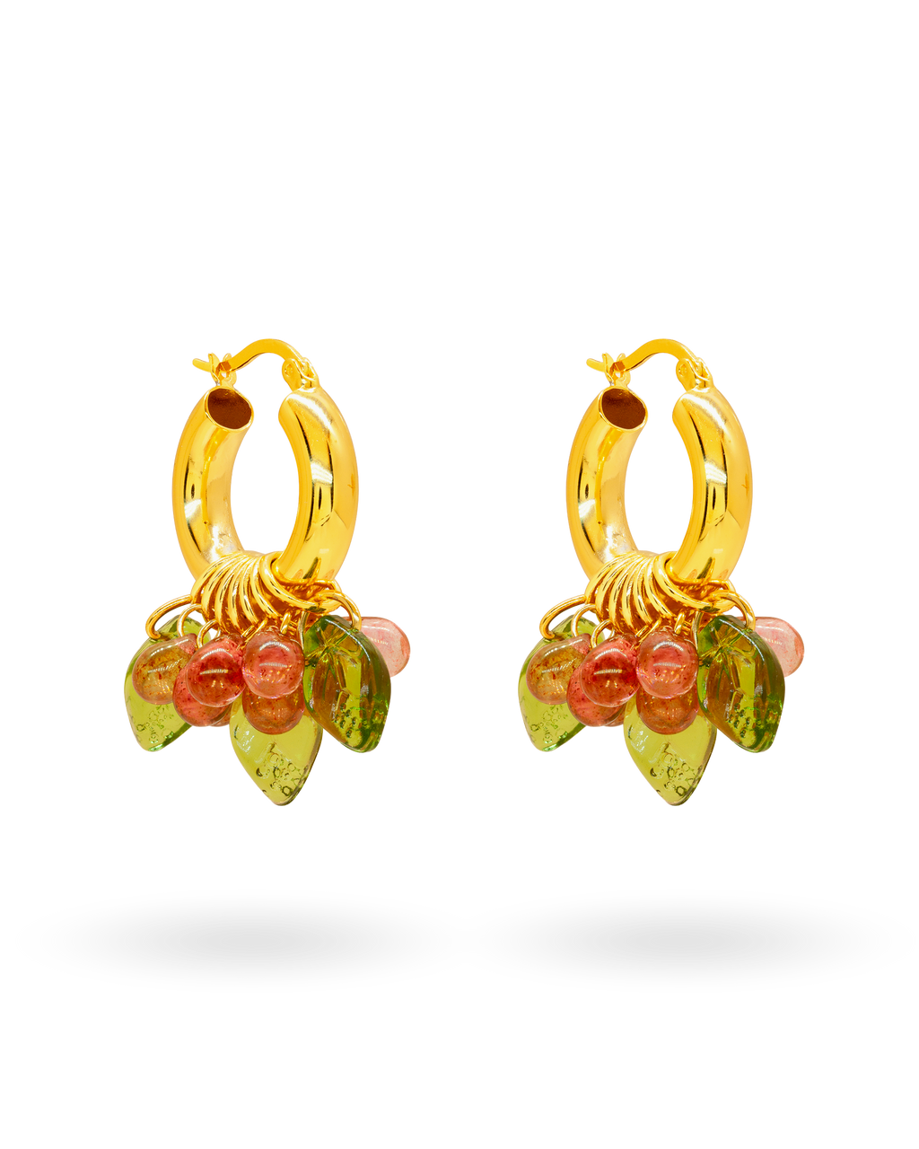Cranberry Queen Earrings