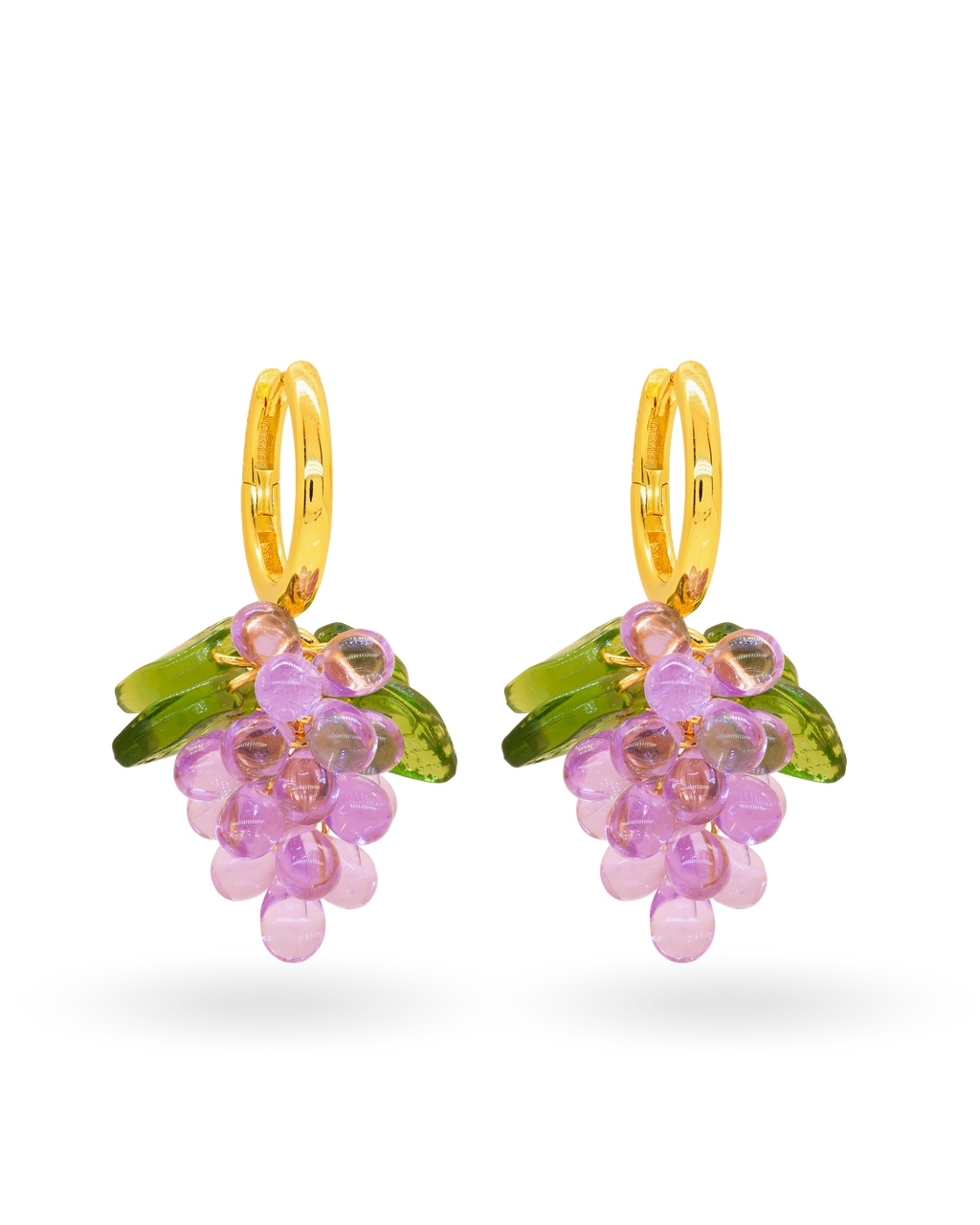Lavender Jelly Earrings