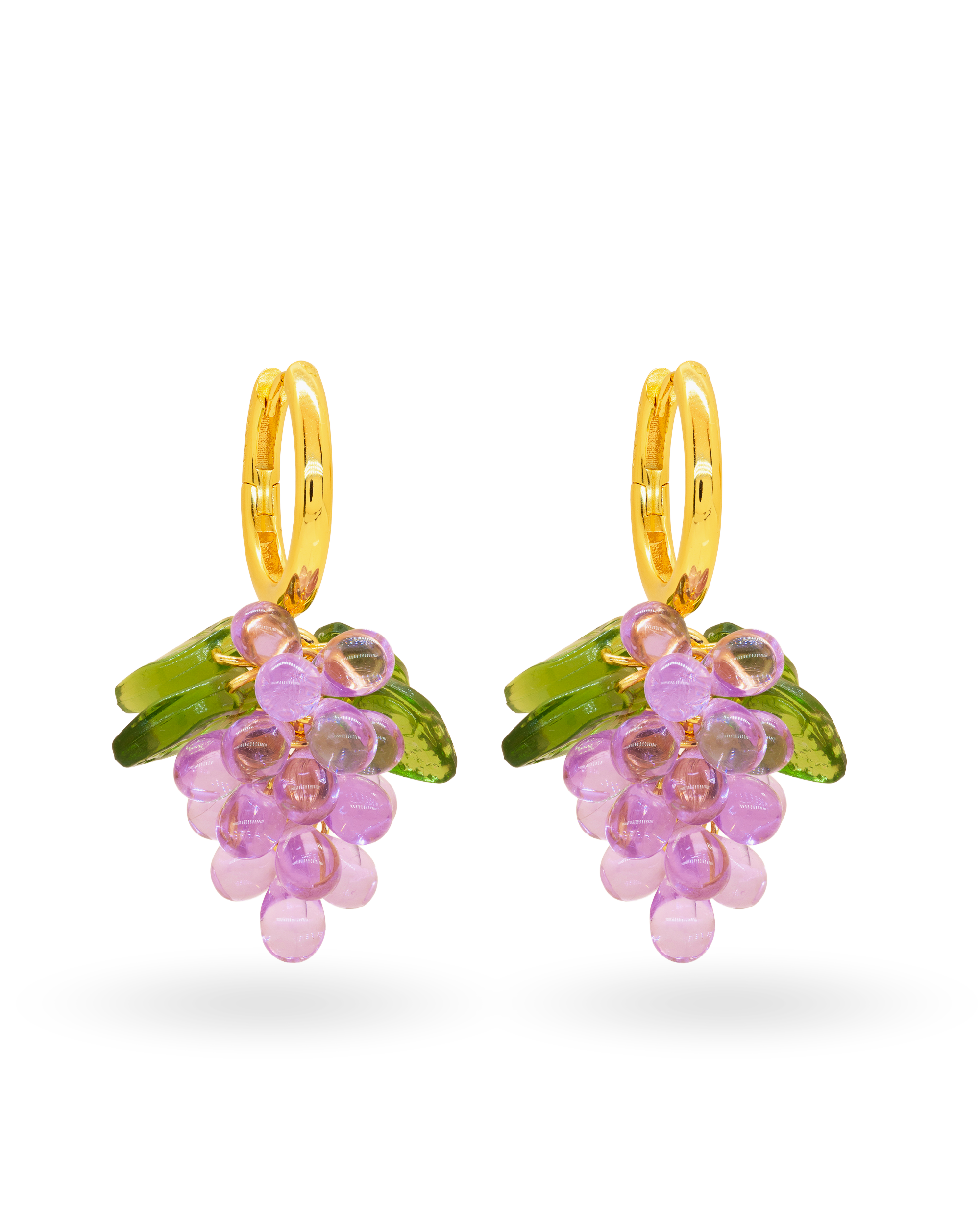 Lavender Jelly Earrings
