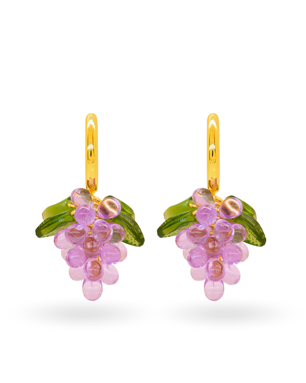 Lavender Jelly Earrings