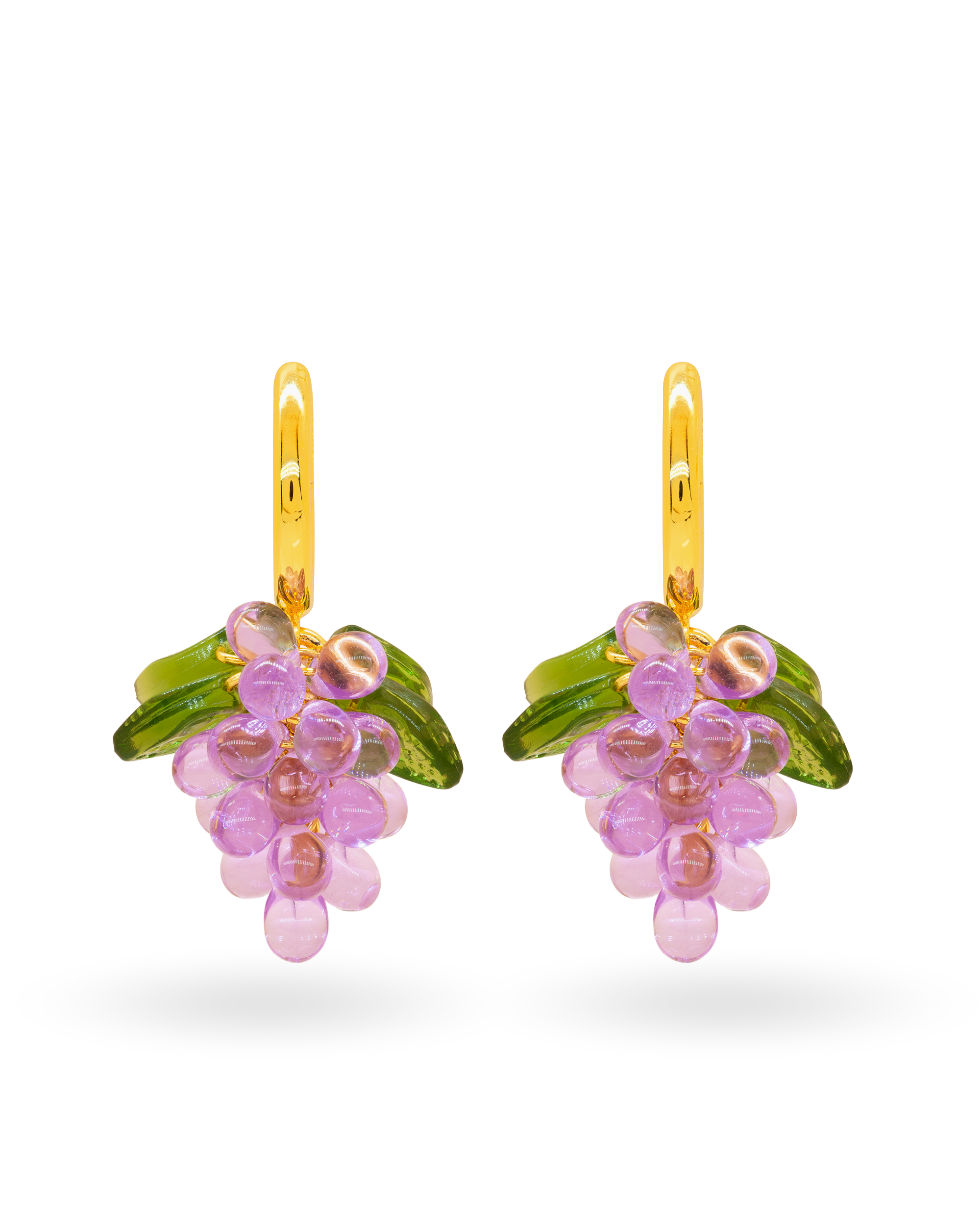 Lavender Jelly Earrings
