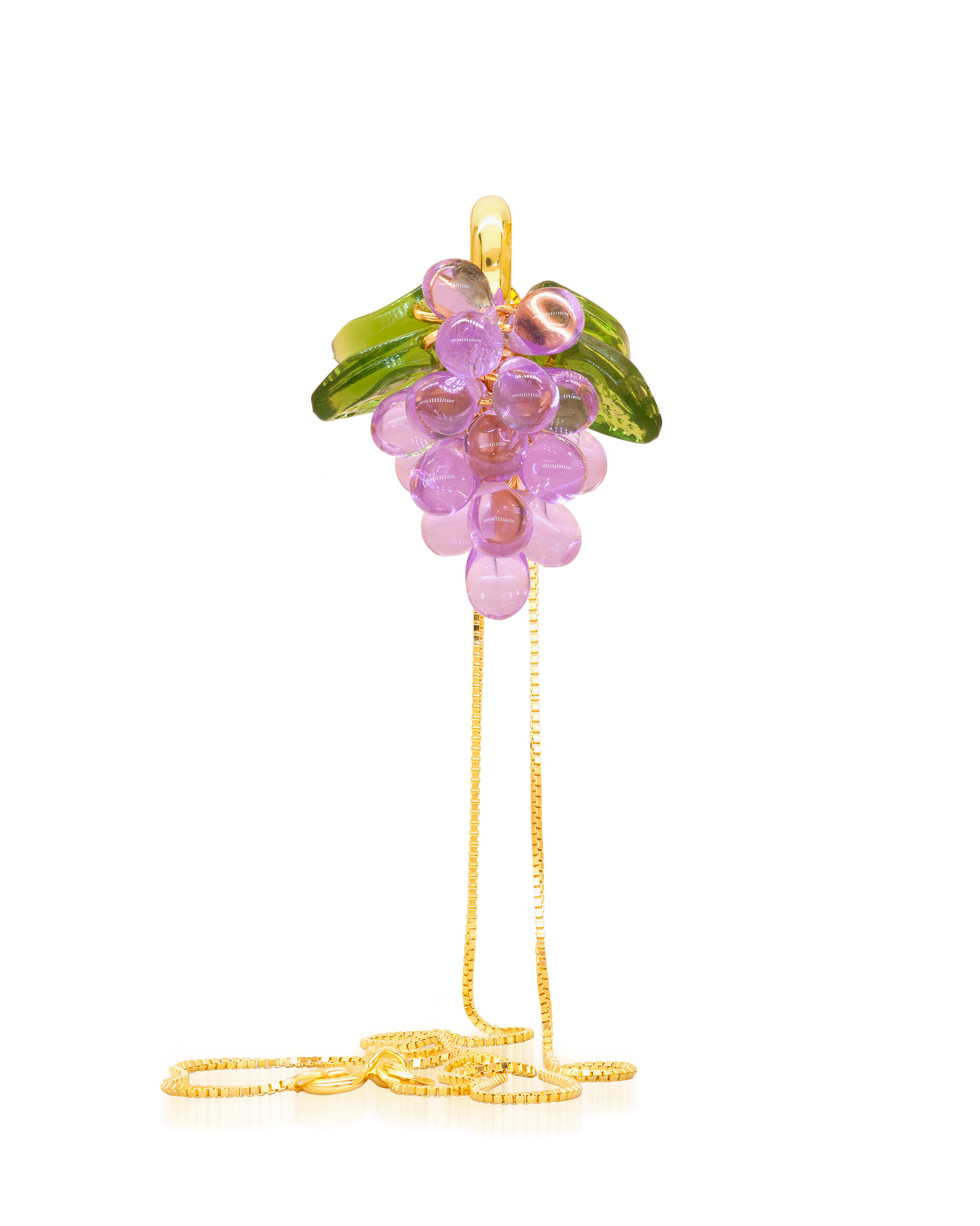 Lavender Jelly Necklace