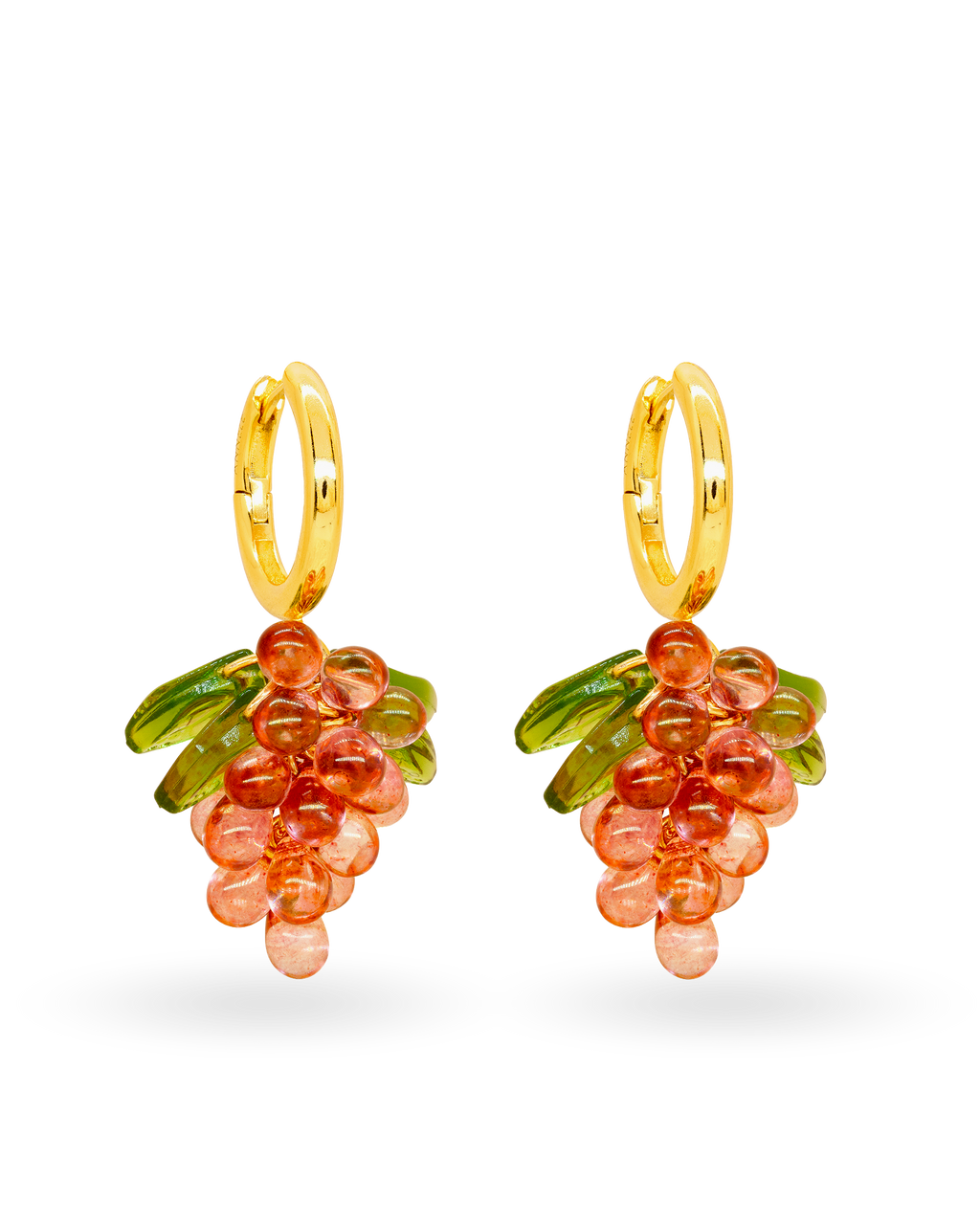 Raspberry Jelly Earrings
