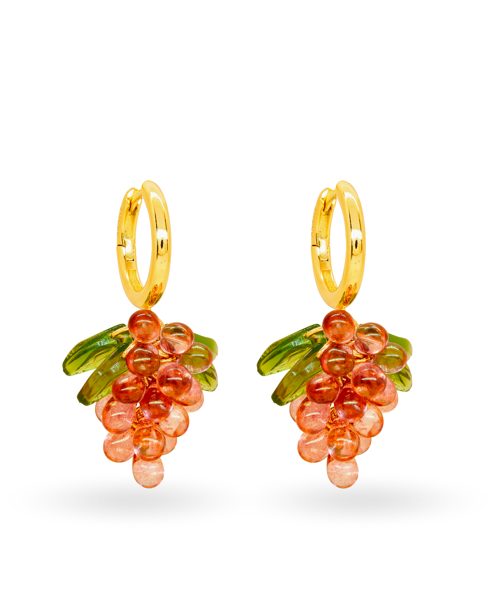 Raspberry Jelly Earrings