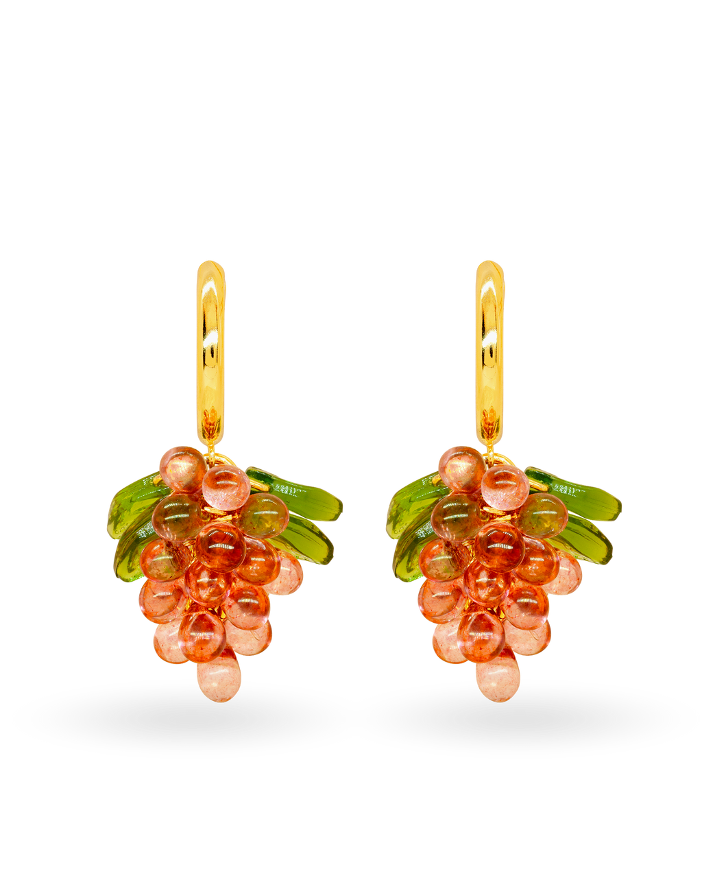 Raspberry Jelly Earrings