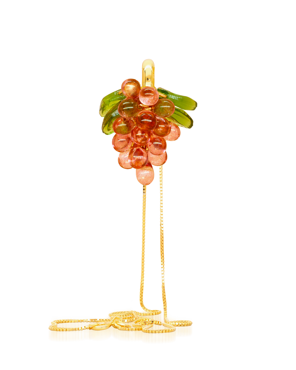 Raspberry Jelly Necklace