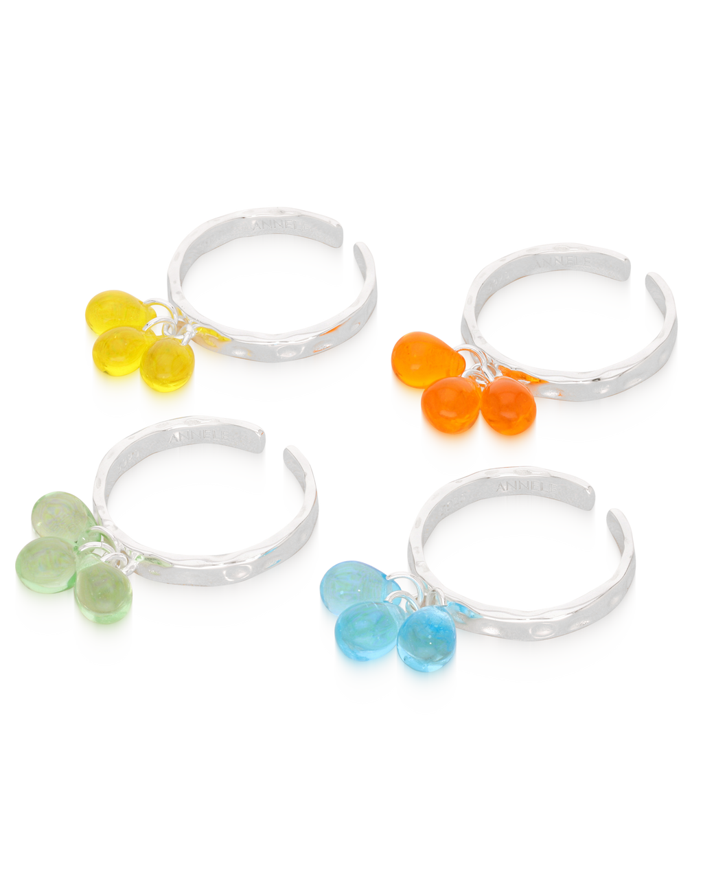 Teenie Weenies 4 Rings in Silver