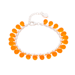 Aperol Spritz-y Bracelet in Silver