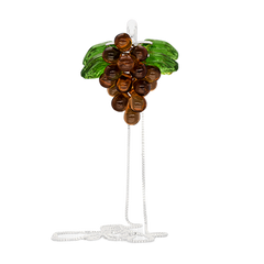 Choco Jelly Necklace in Silver