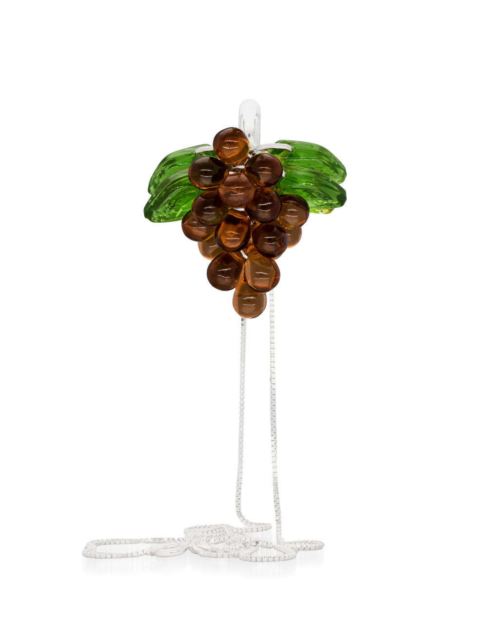 Choco Jelly Necklace in Silver